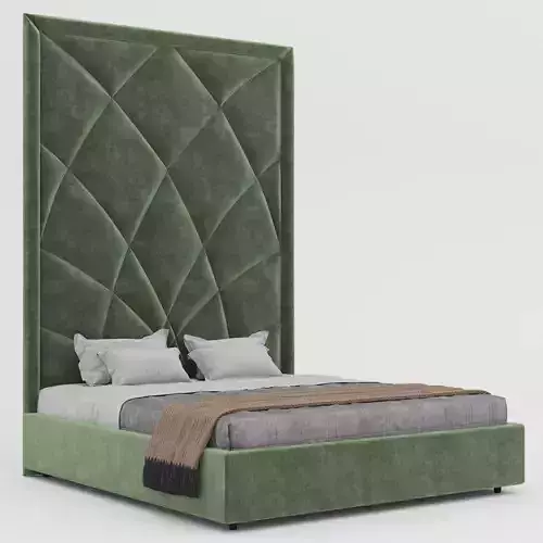 Berrian Fabric Bed 25