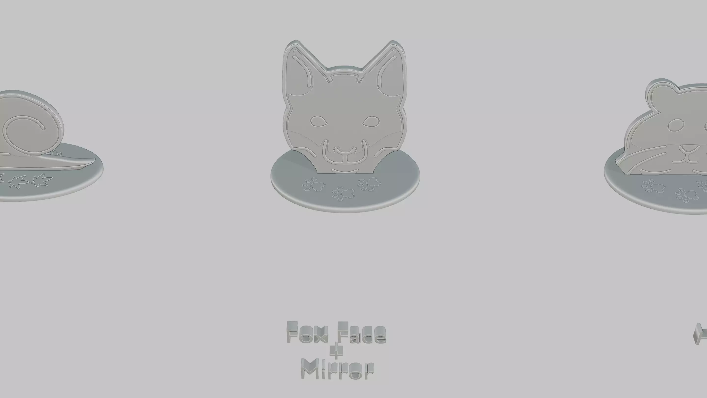 Cottagecore Cute Full Pack Emoji Statues 3D print model_64