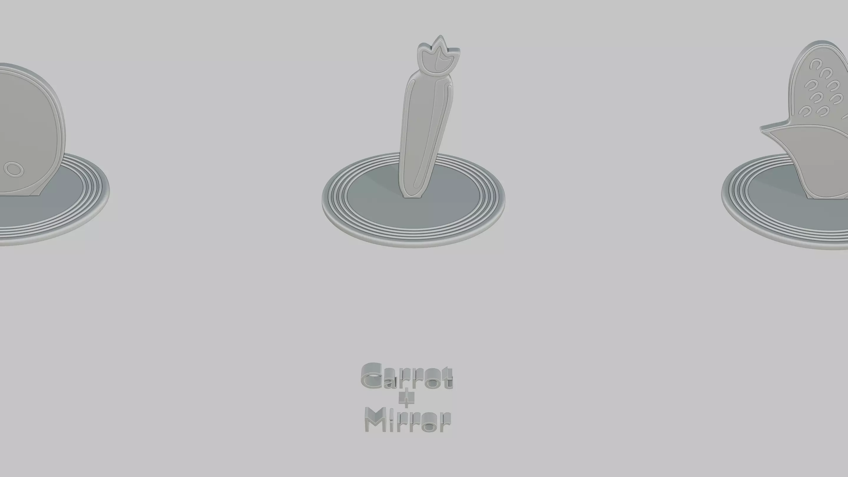 Cottagecore Cute Full Pack Emoji Statues 3D print model_59