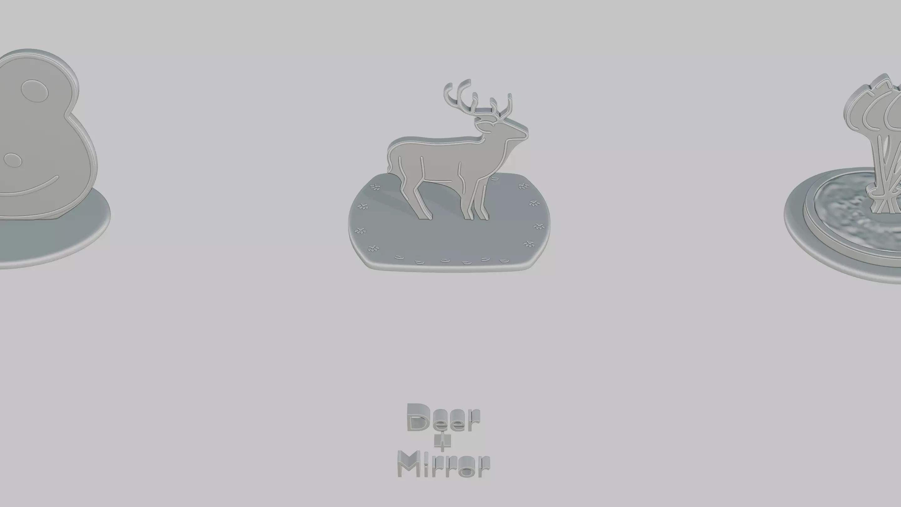 Cottagecore Cute Full Pack Emoji Statues 3D print model_73