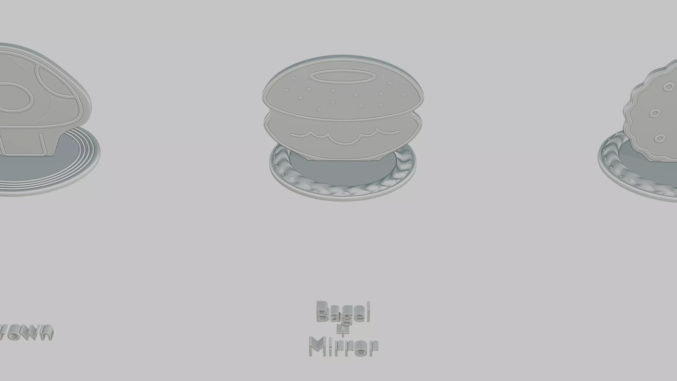 Cottagecore Cute Full Pack Emoji Statues 3D print model_63