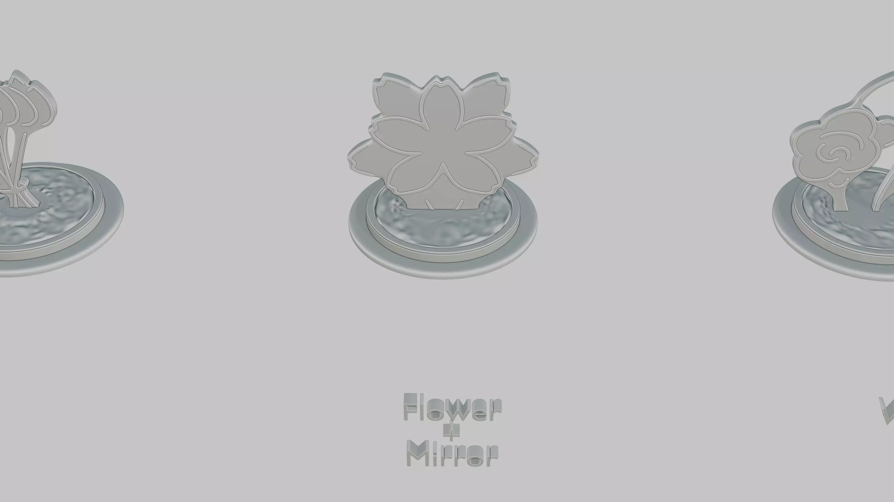 Cottagecore Cute Full Pack Emoji Statues 3D print model_70