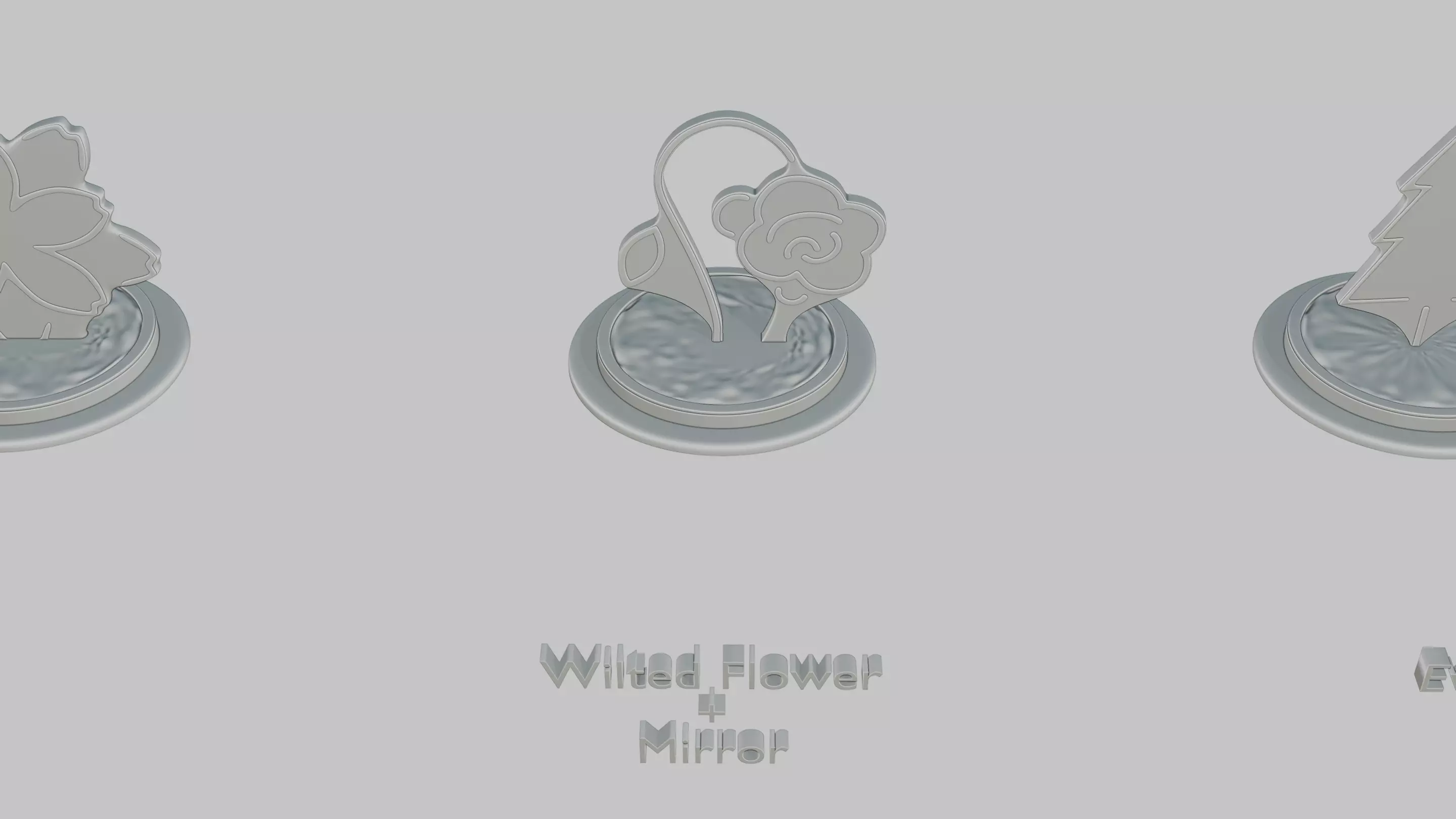 Cottagecore Cute Full Pack Emoji Statues 3D print model_33