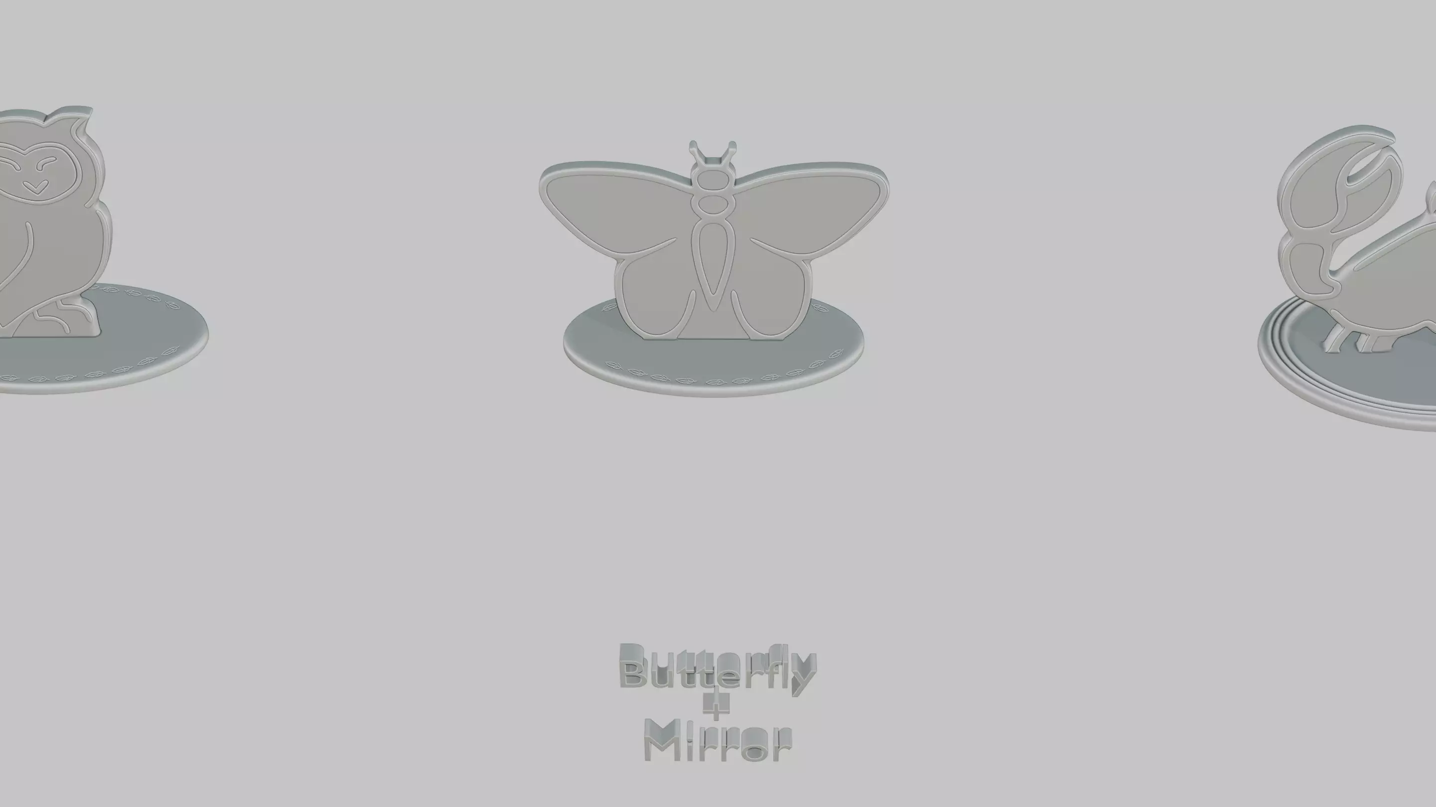 Cottagecore Cute Full Pack Emoji Statues 3D print model_8