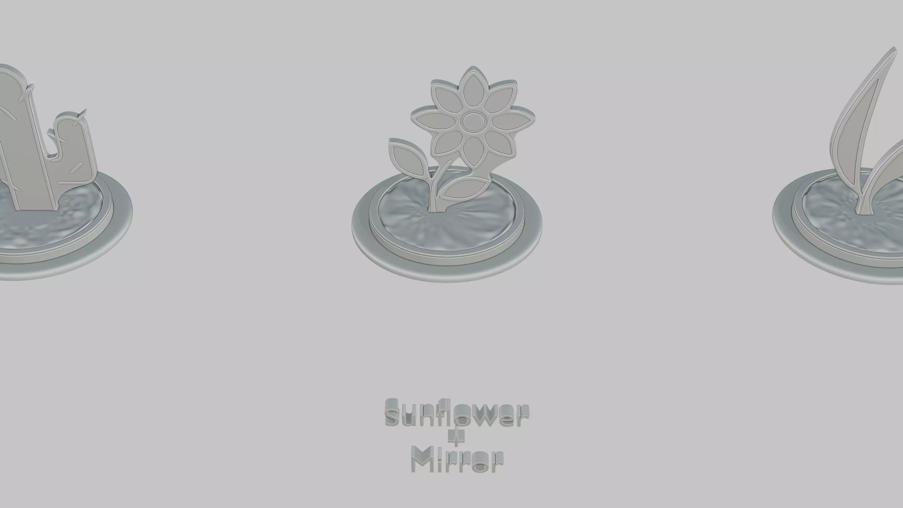 Cottagecore Cute Full Pack Emoji Statues 3D print model_41