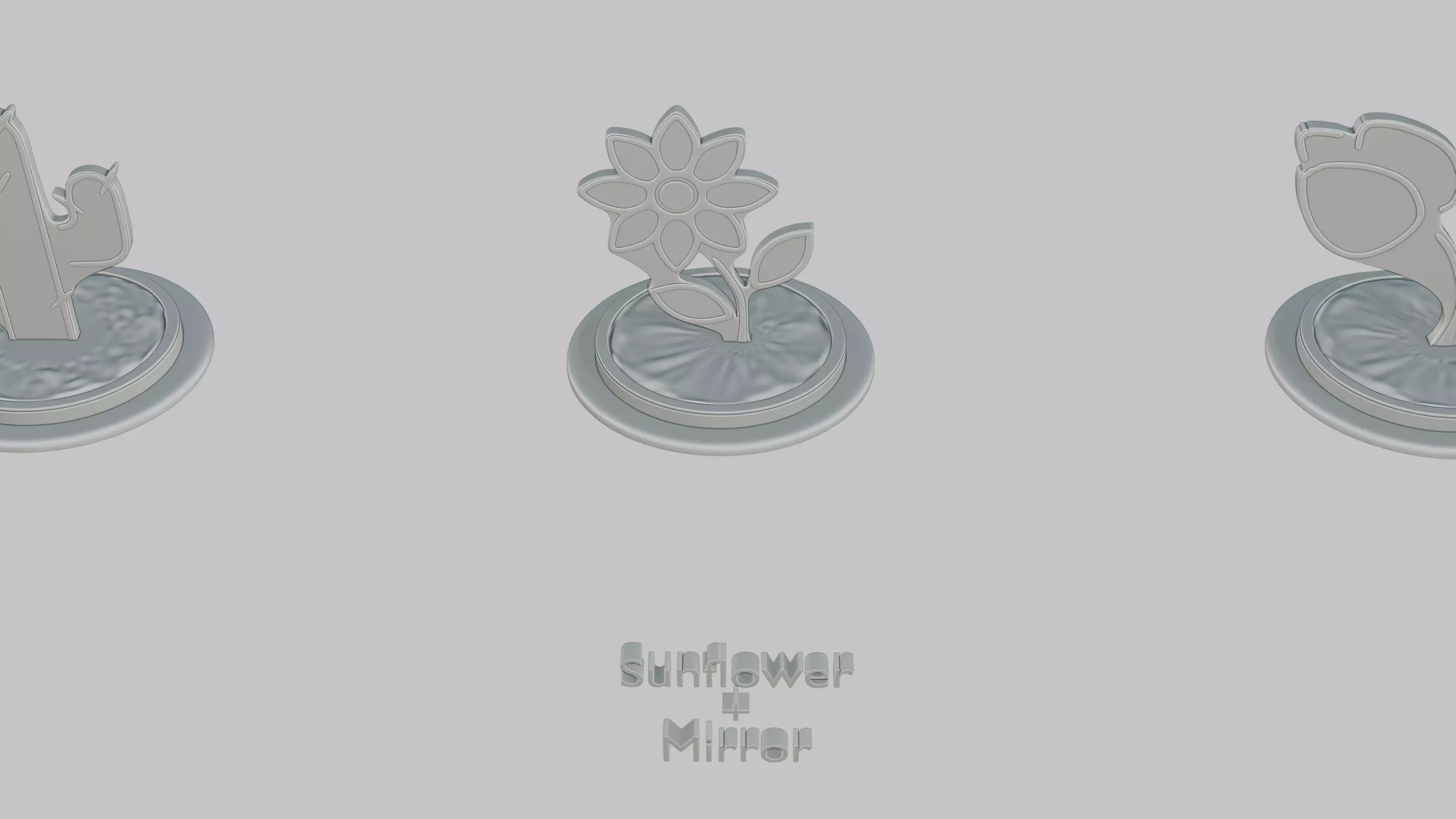 Cottagecore Cute Full Pack Emoji Statues 3D print model_69