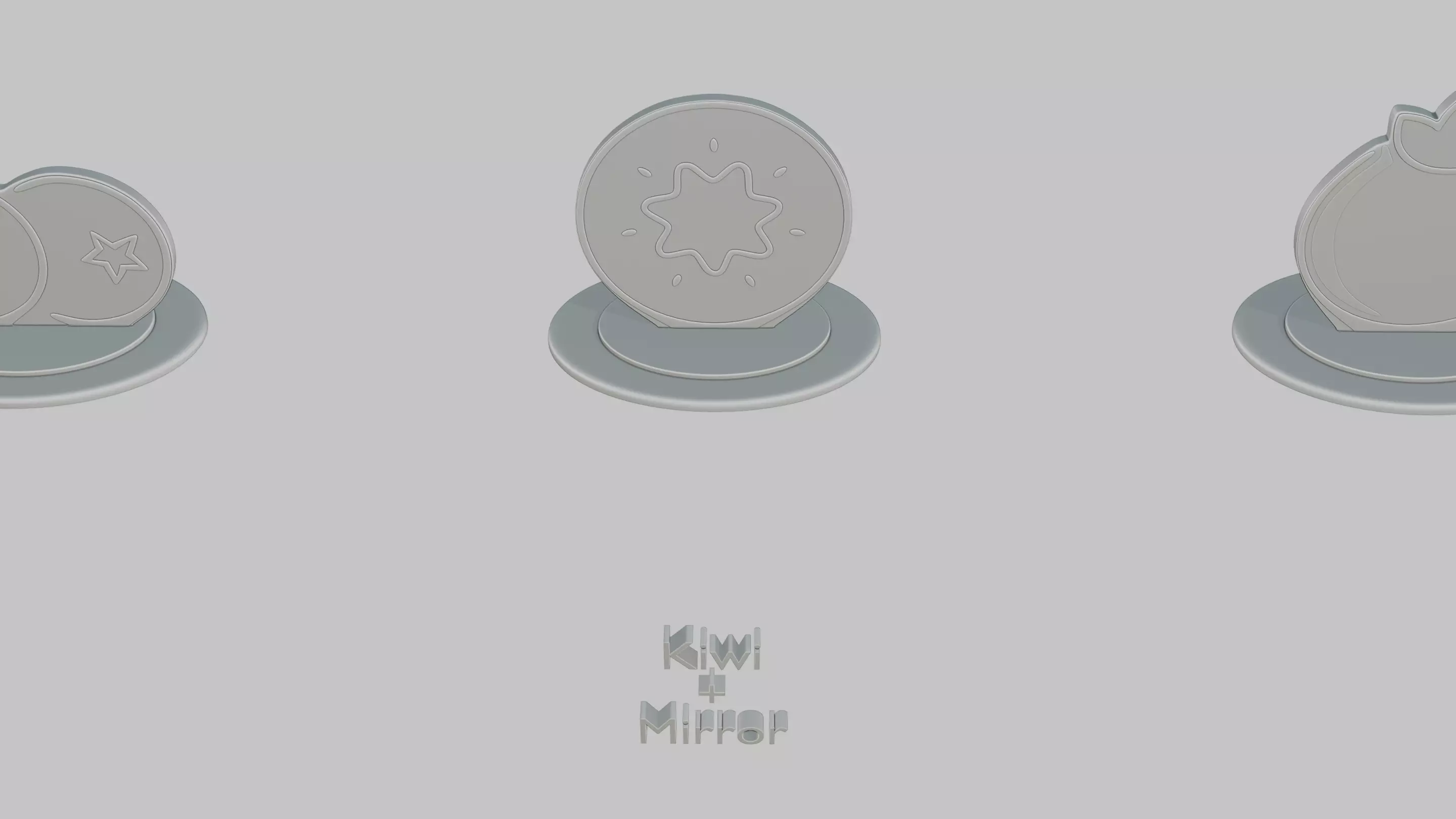 Cottagecore Cute Full Pack Emoji Statues 3D print model_34