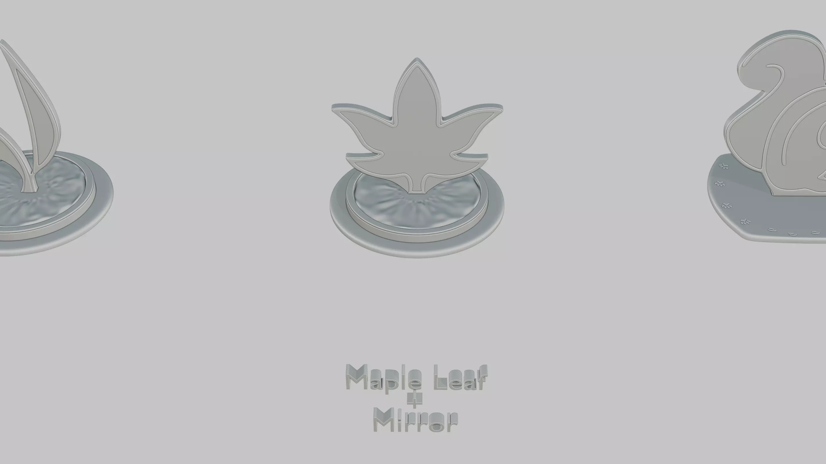 Cottagecore Cute Full Pack Emoji Statues 3D print model_71