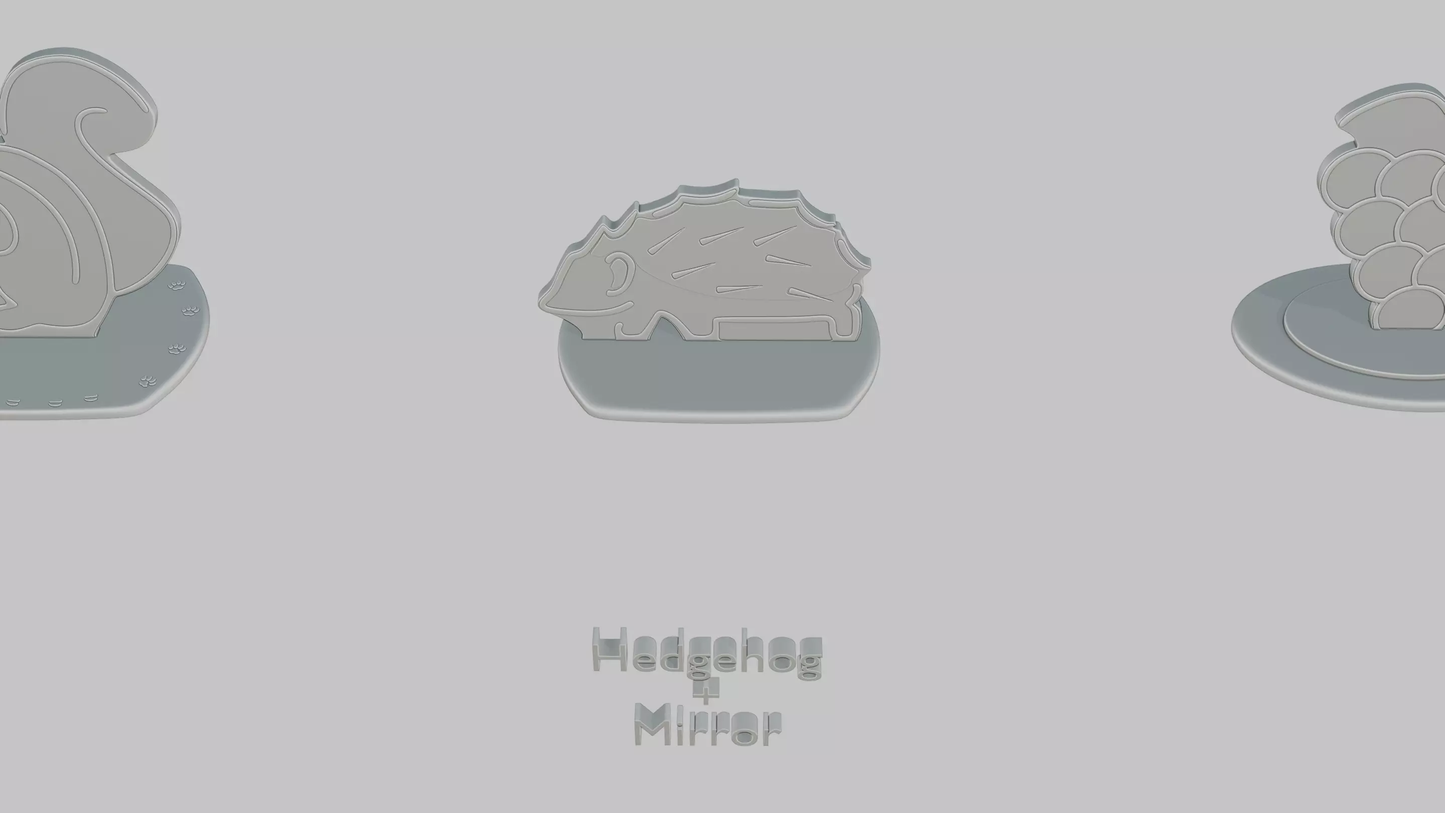 Cottagecore Cute Full Pack Emoji Statues 3D print model_97