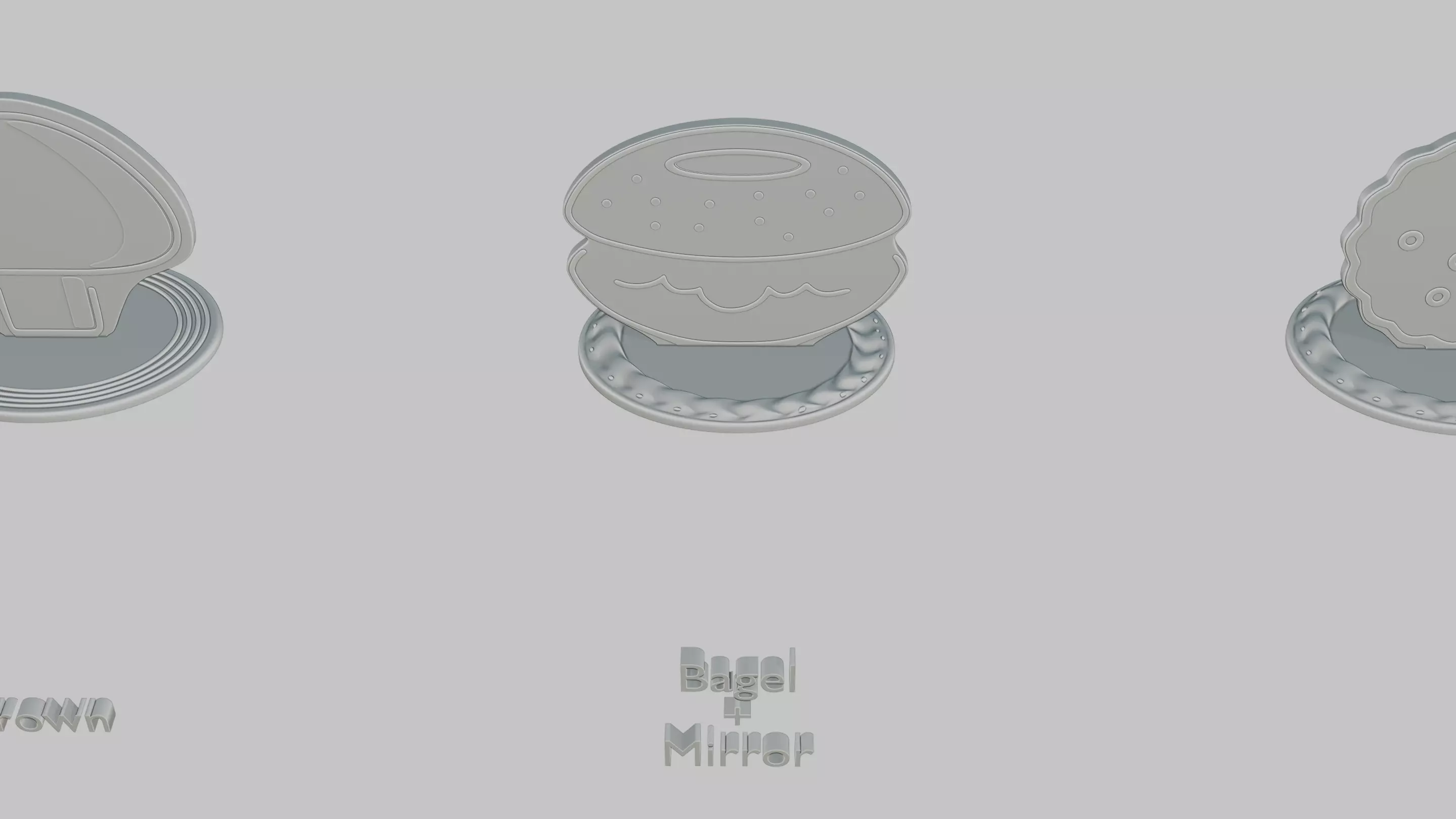 Cottagecore Cute Full Pack Emoji Statues 3D print model_60