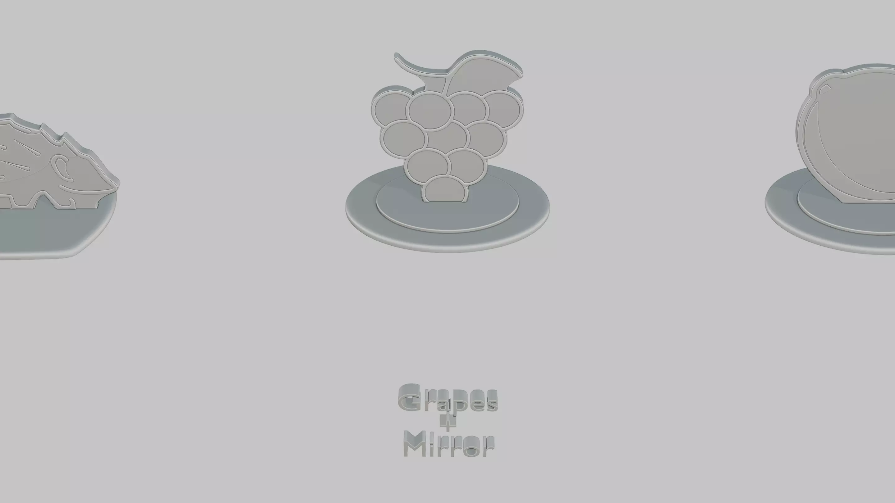 Cottagecore Cute Full Pack Emoji Statues 3D print model_86