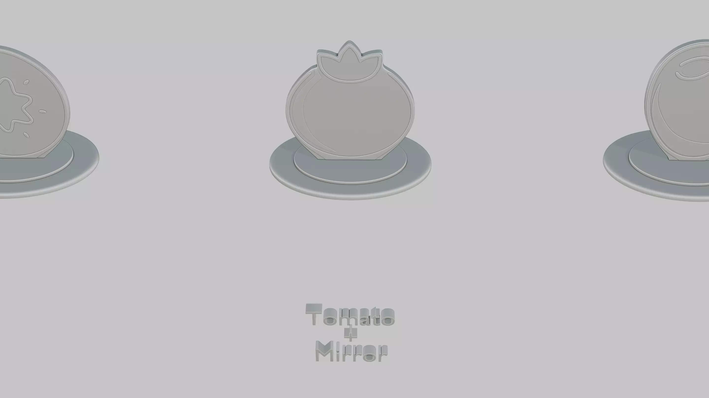 Cottagecore Cute Full Pack Emoji Statues 3D print model_37