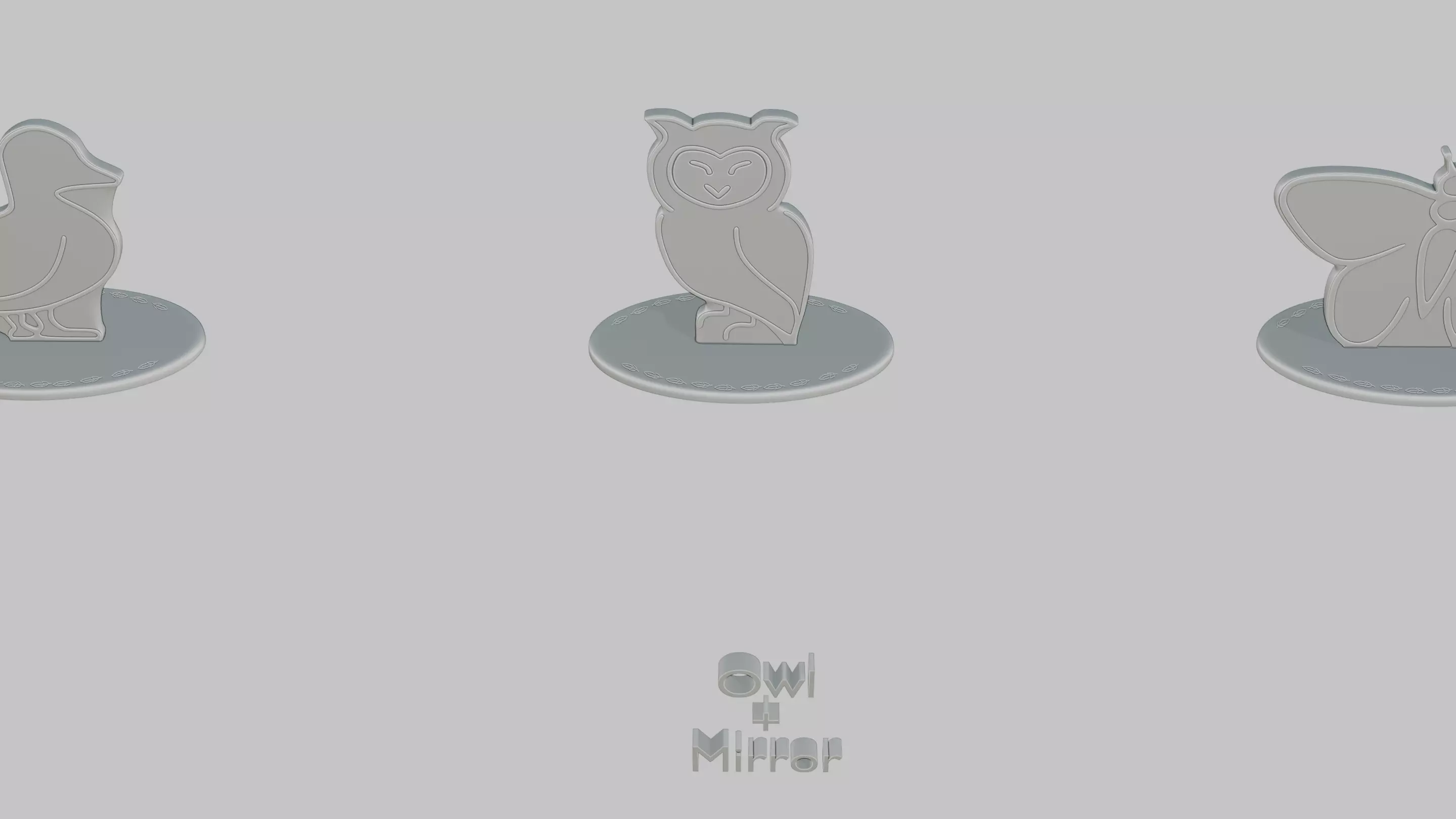 Cottagecore Cute Full Pack Emoji Statues 3D print model_77