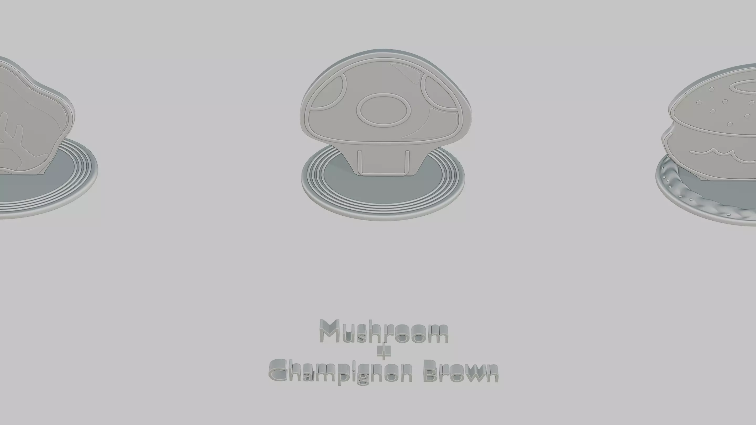 Cottagecore Cute Full Pack Emoji Statues 3D print model_62