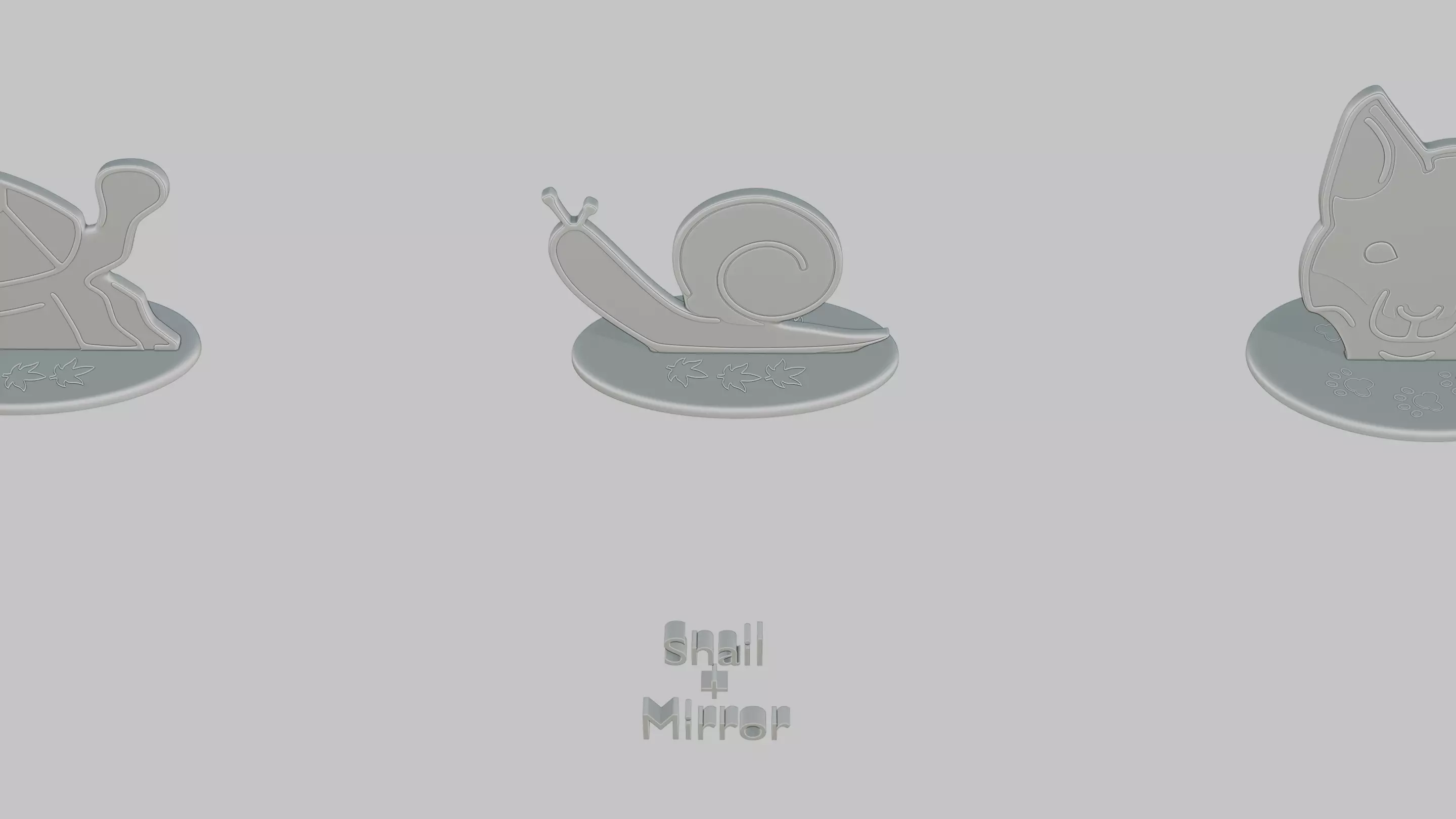 Cottagecore Cute Full Pack Emoji Statues 3D print model_76