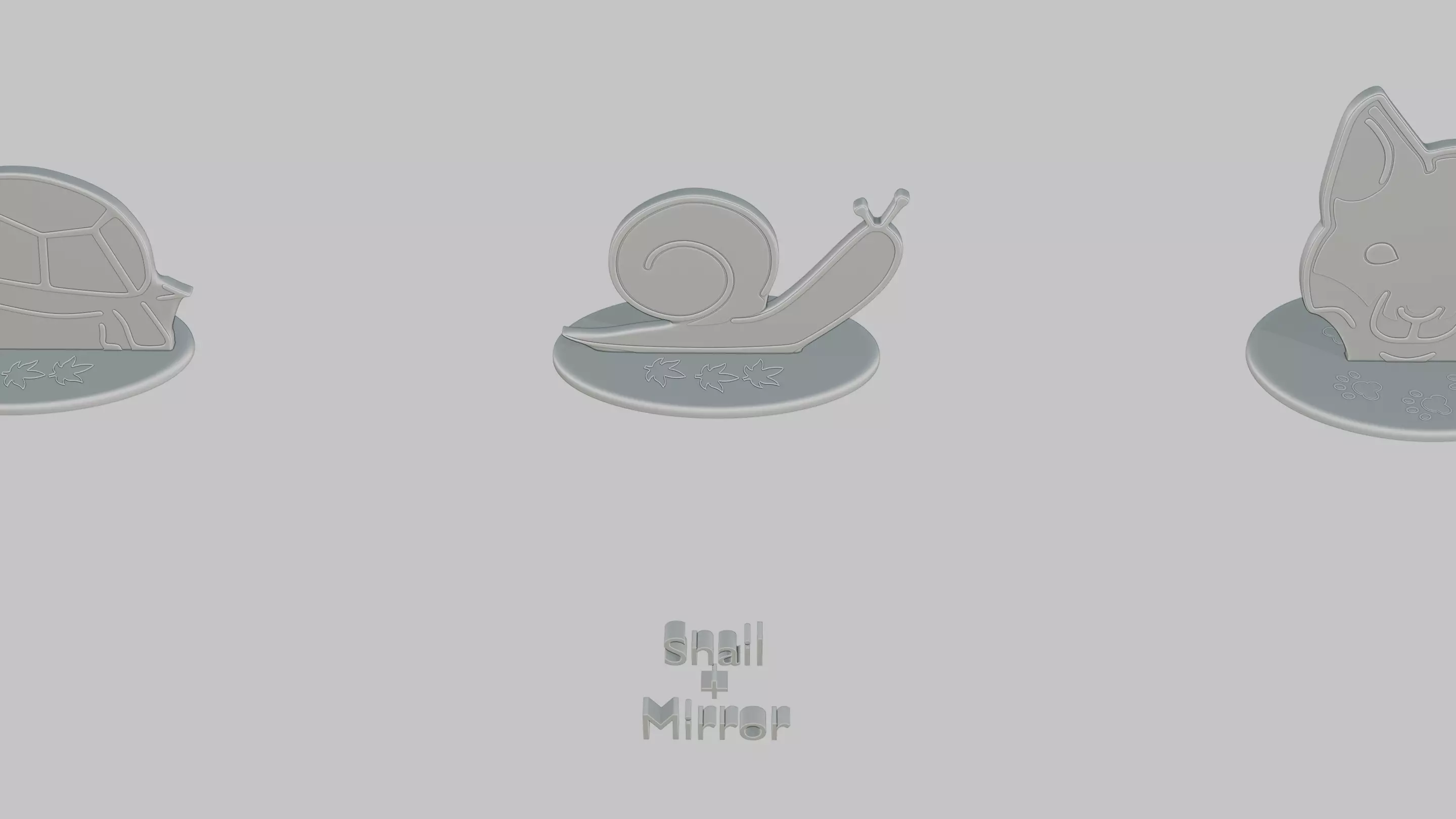 Cottagecore Cute Full Pack Emoji Statues 3D print model_25