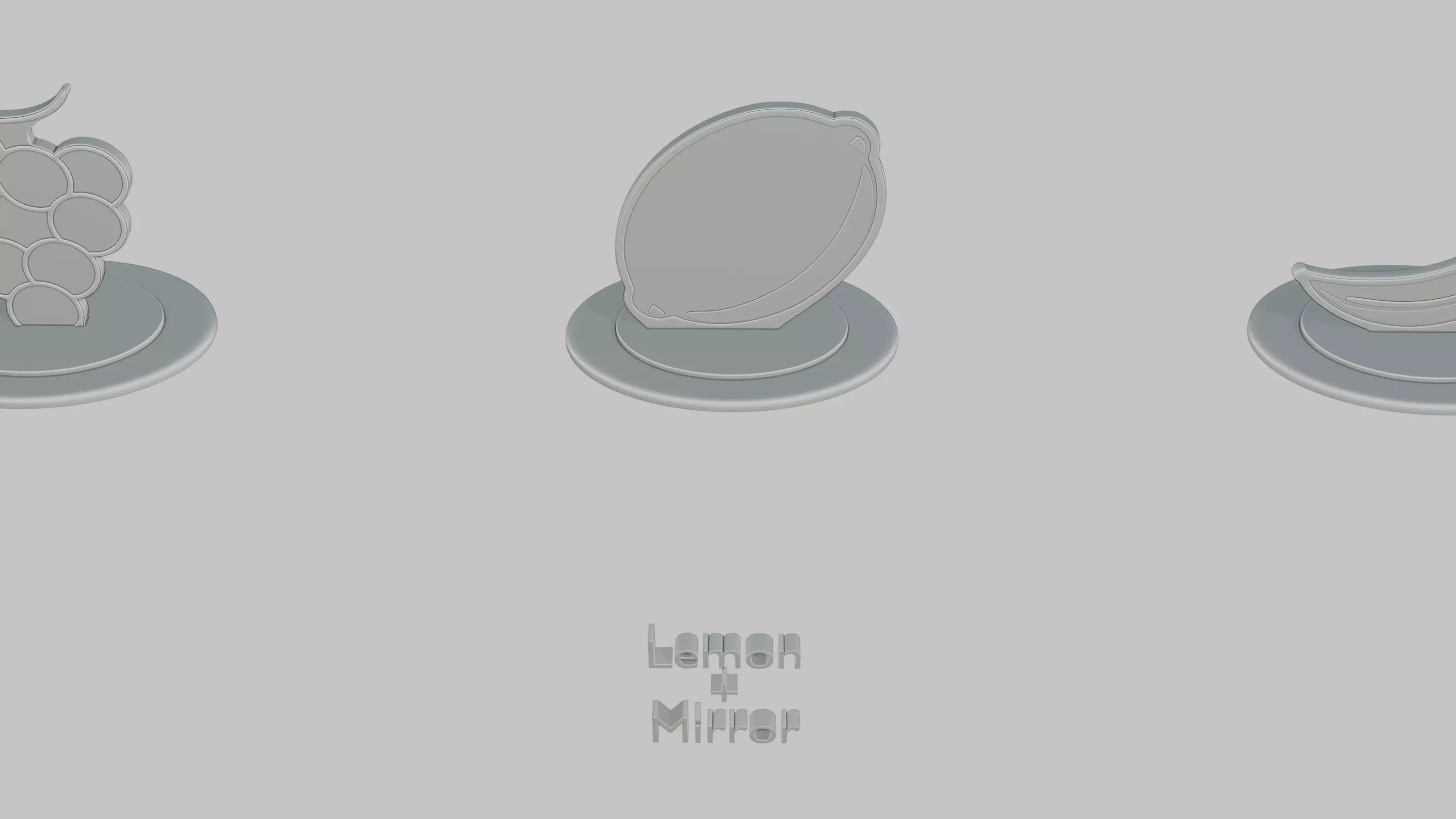 Cottagecore Cute Full Pack Emoji Statues 3D print model_83