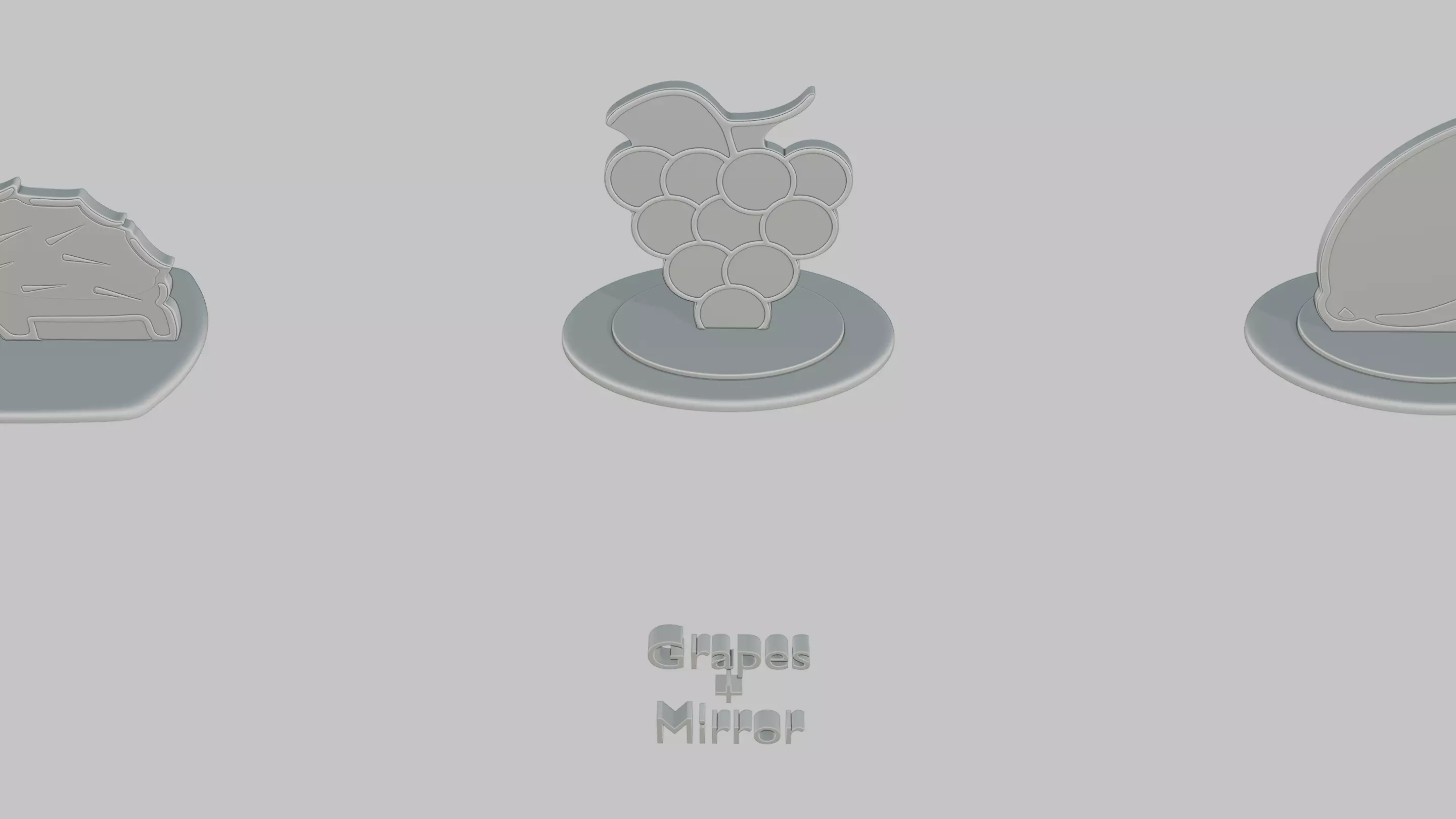 Cottagecore Cute Full Pack Emoji Statues 3D print model_102