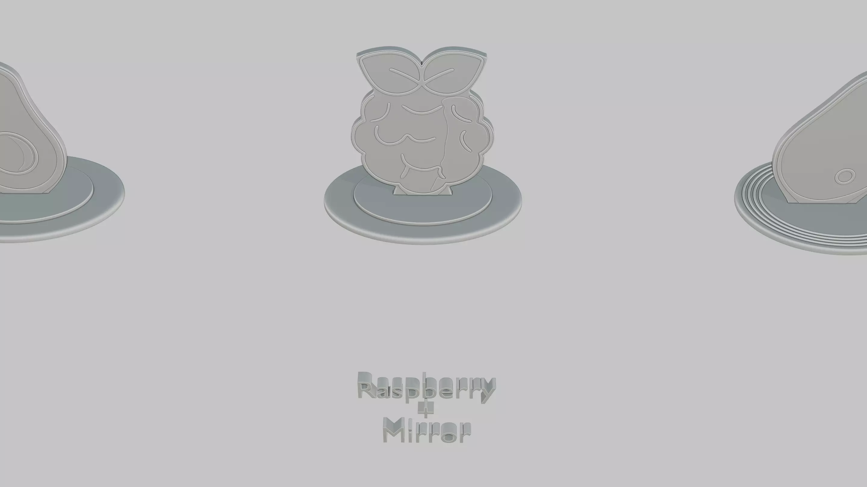 Cottagecore Cute Full Pack Emoji Statues 3D print model_47