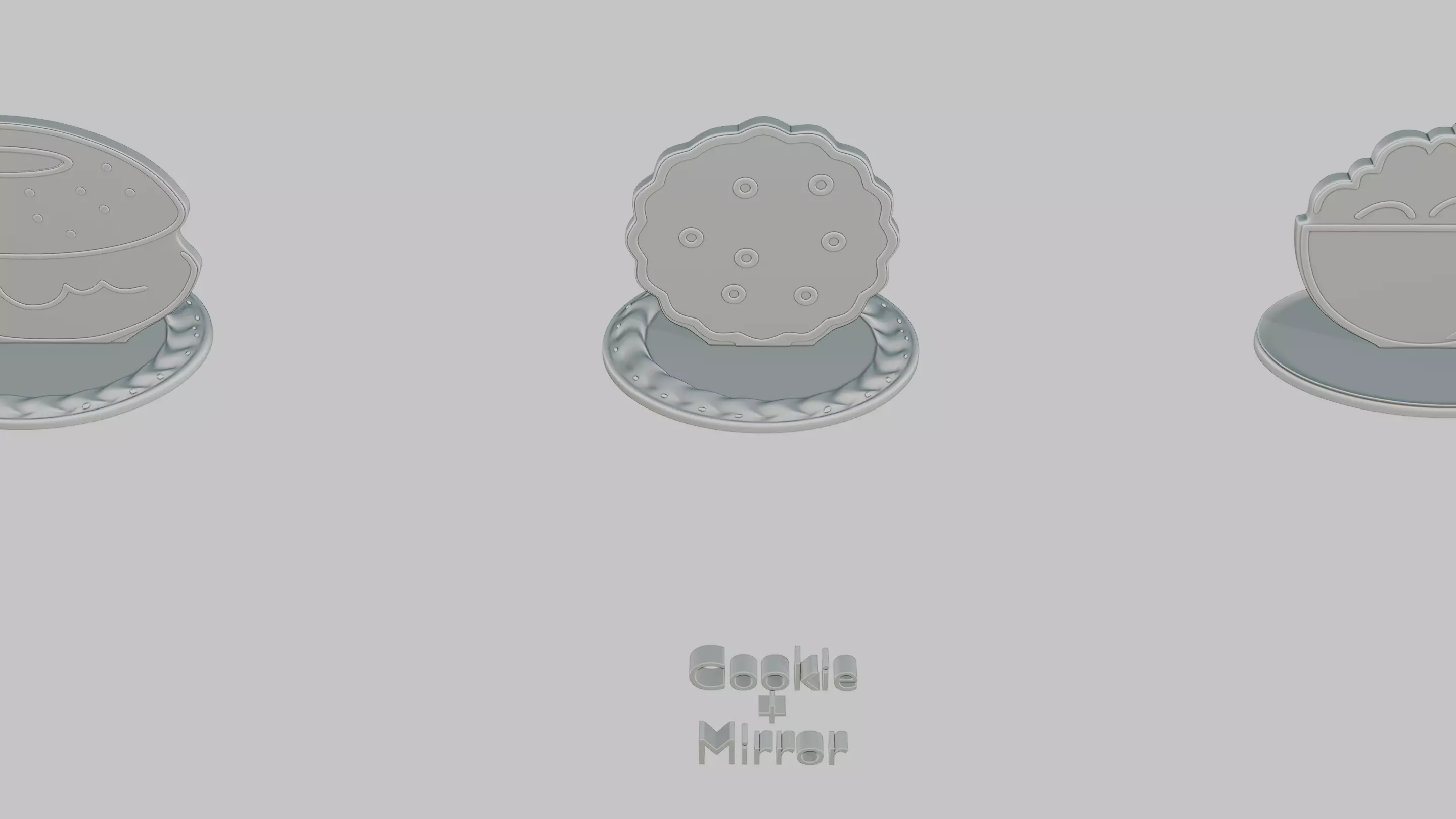 Cottagecore Cute Full Pack Emoji Statues 3D print model_24