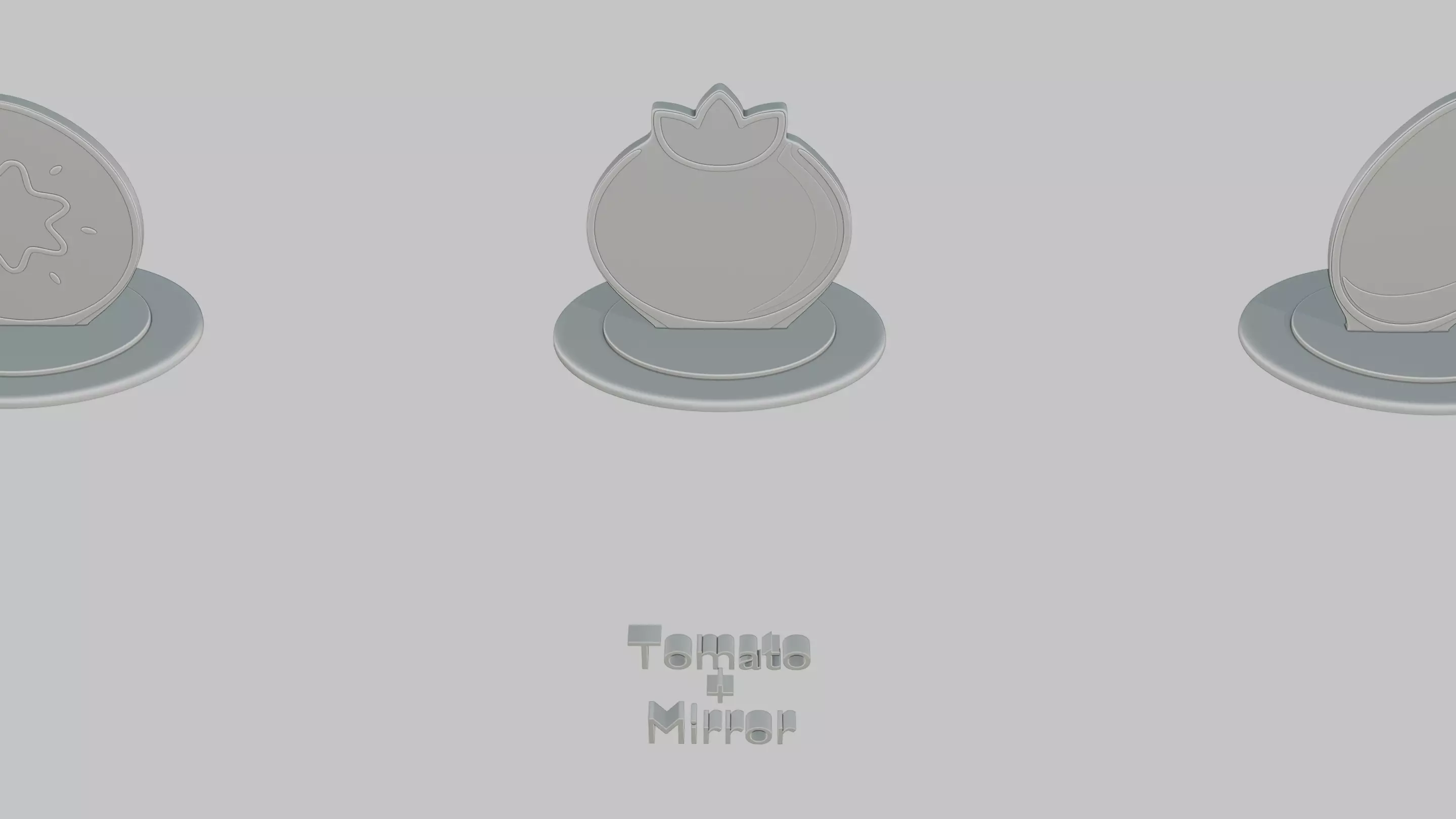 Cottagecore Cute Full Pack Emoji Statues 3D print model_32