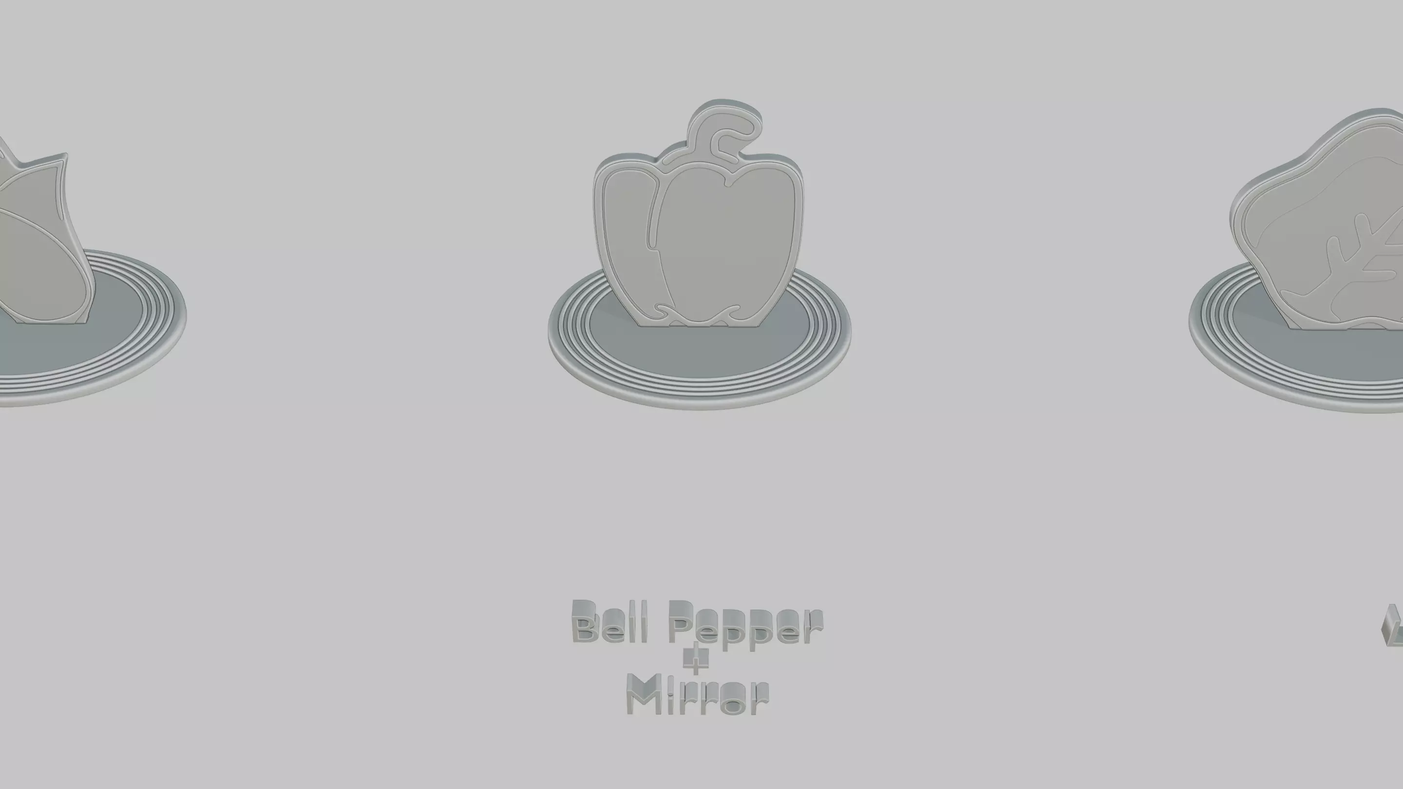 Cottagecore Cute Full Pack Emoji Statues 3D print model_48