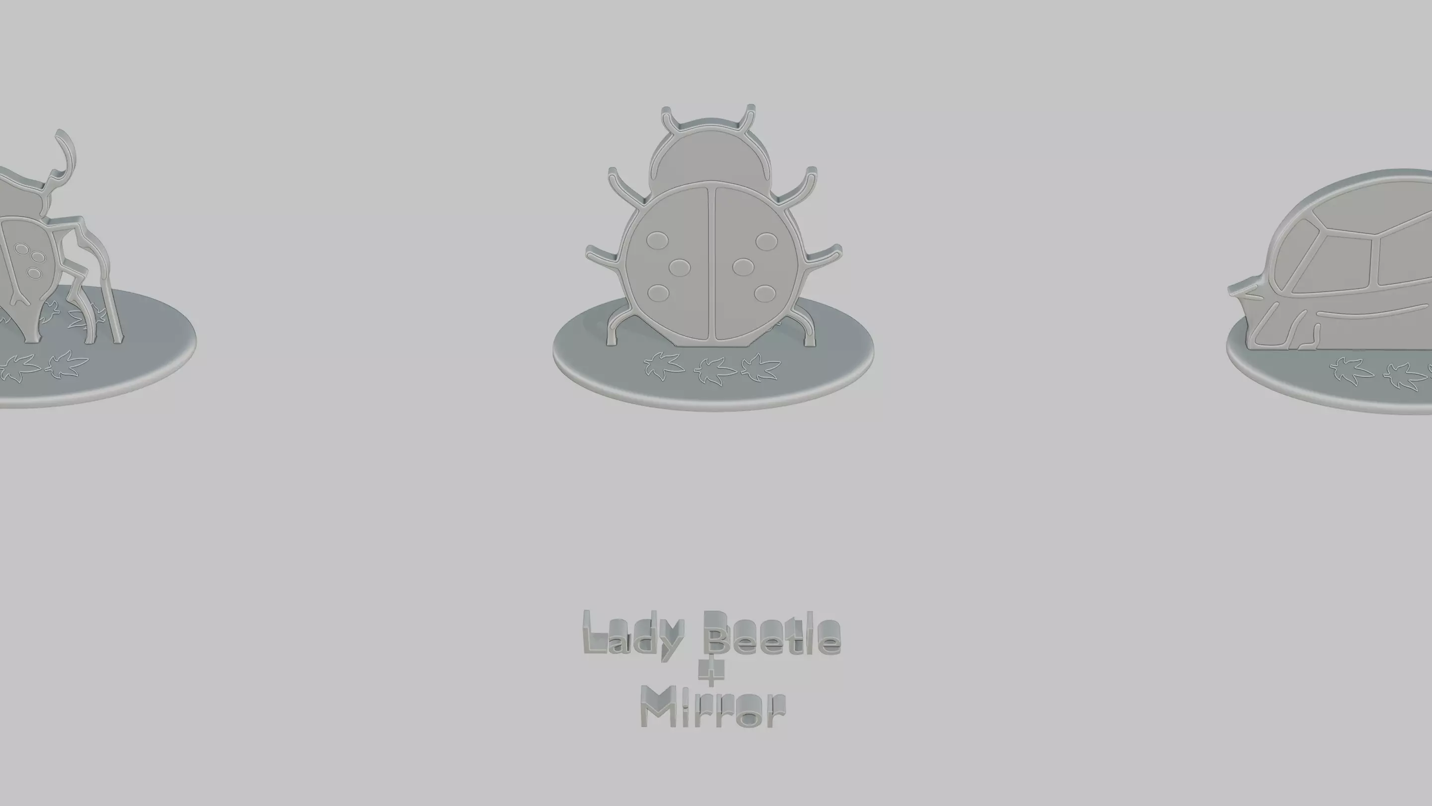 Cottagecore Cute Full Pack Emoji Statues 3D print model_82