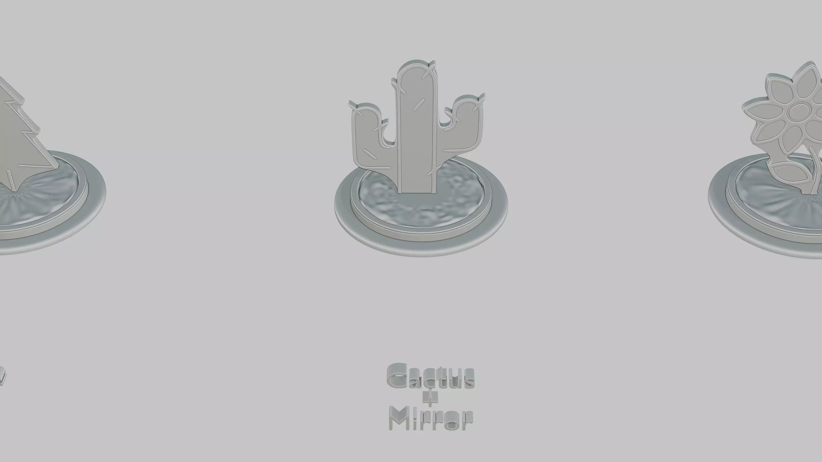 Cottagecore Cute Full Pack Emoji Statues 3D print model_84