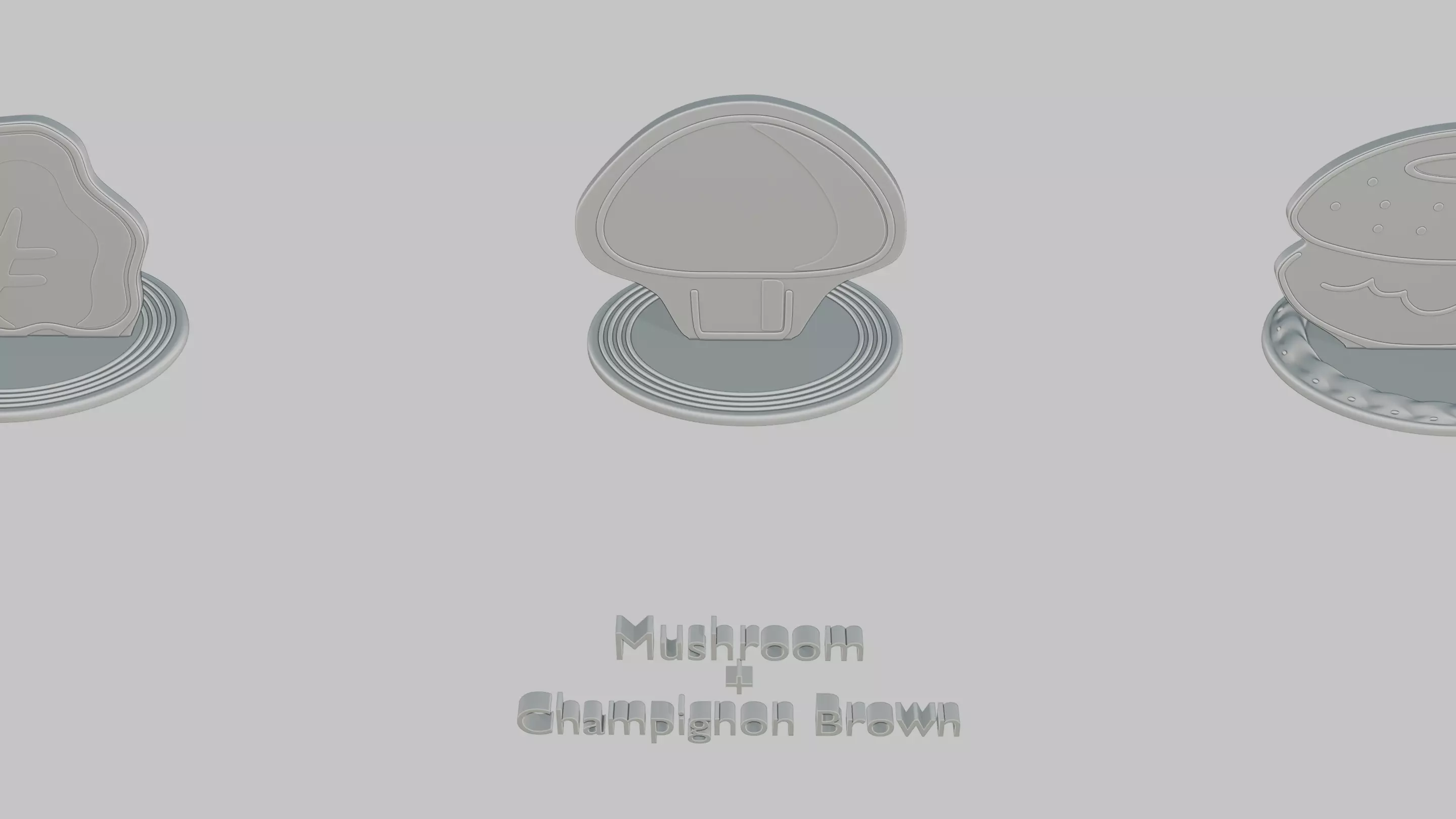 Cottagecore Cute Full Pack Emoji Statues 3D print model_31