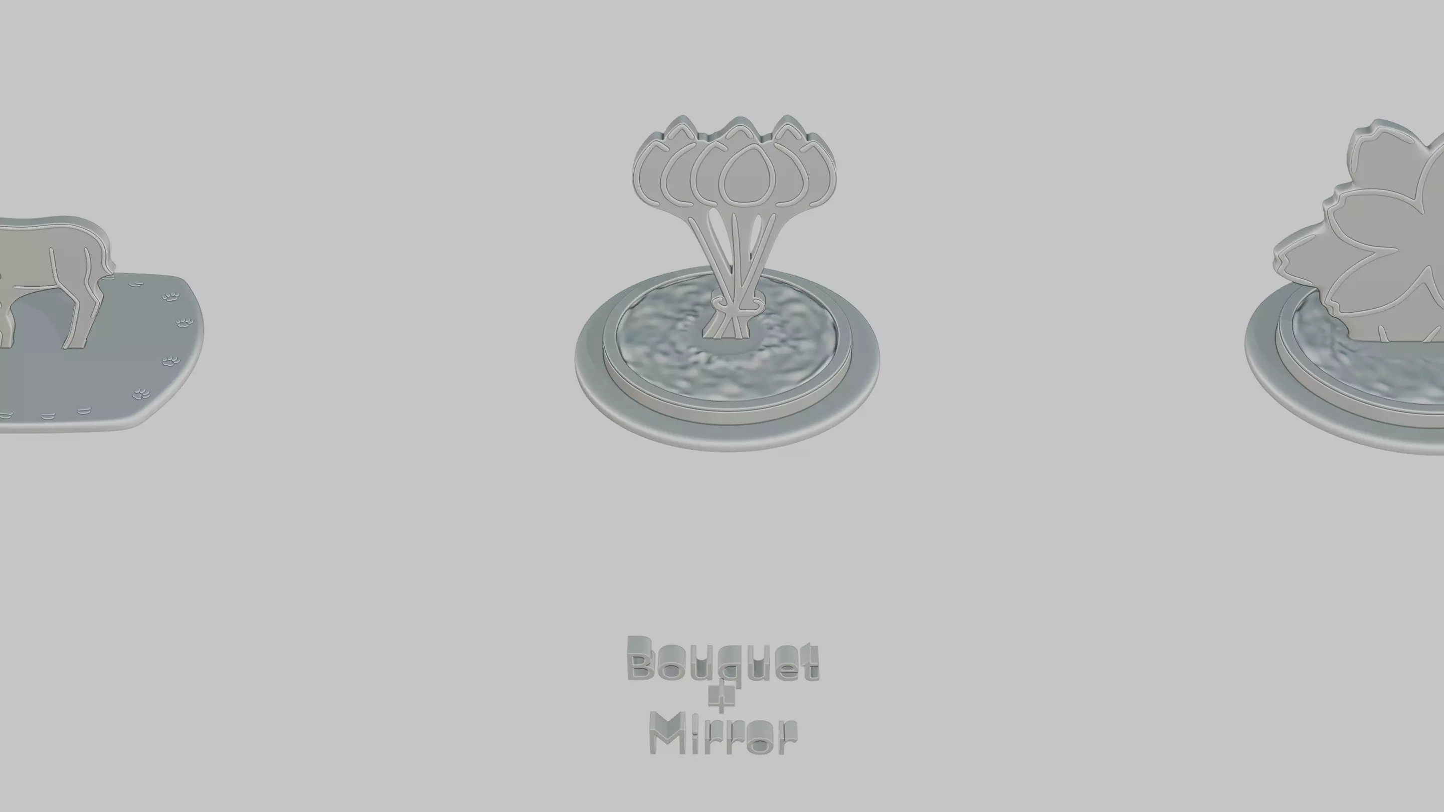 Cottagecore Cute Full Pack Emoji Statues 3D print model_21