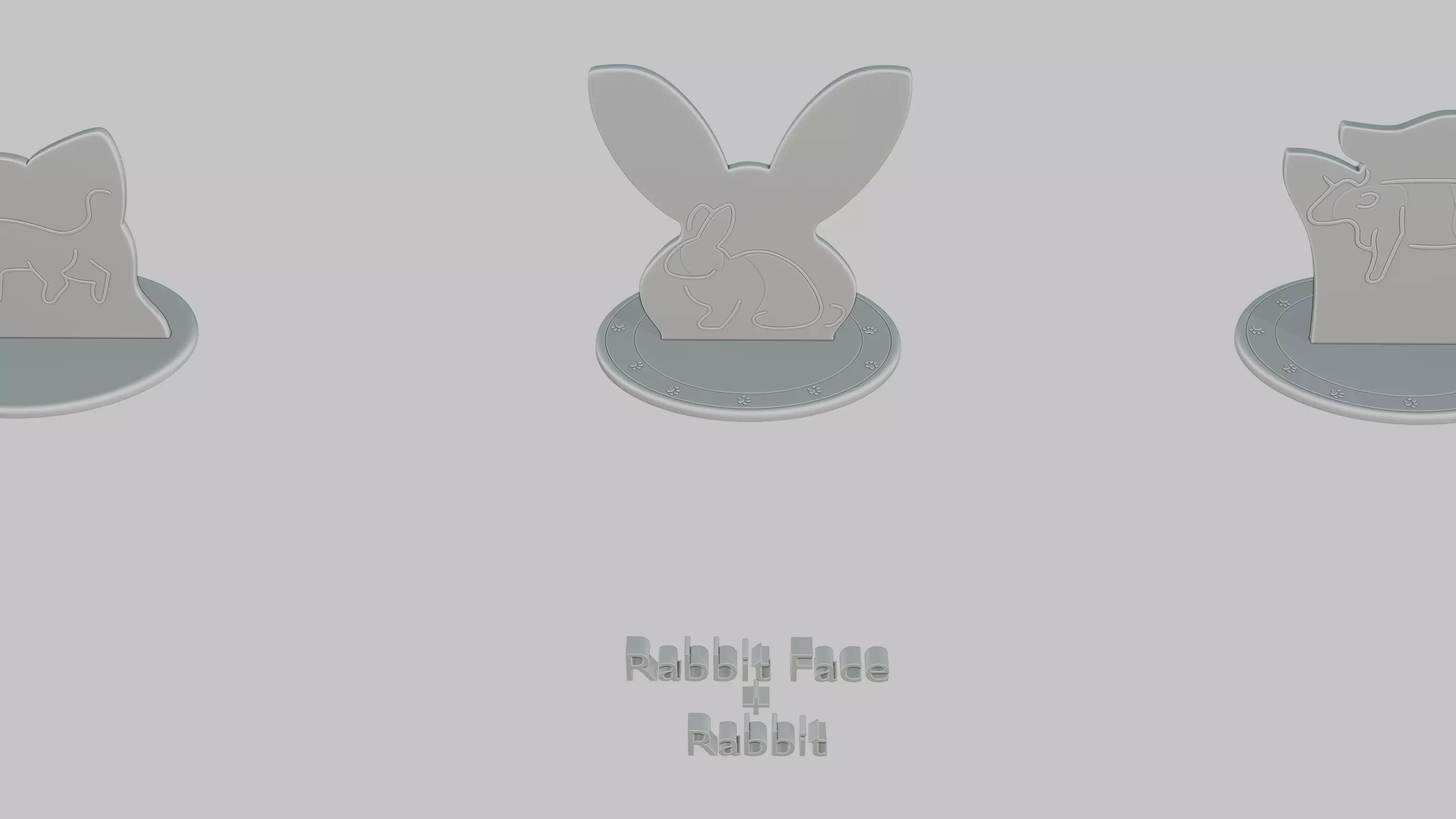 Cottagecore Cute Full Pack Emoji Statues 3D print model_12