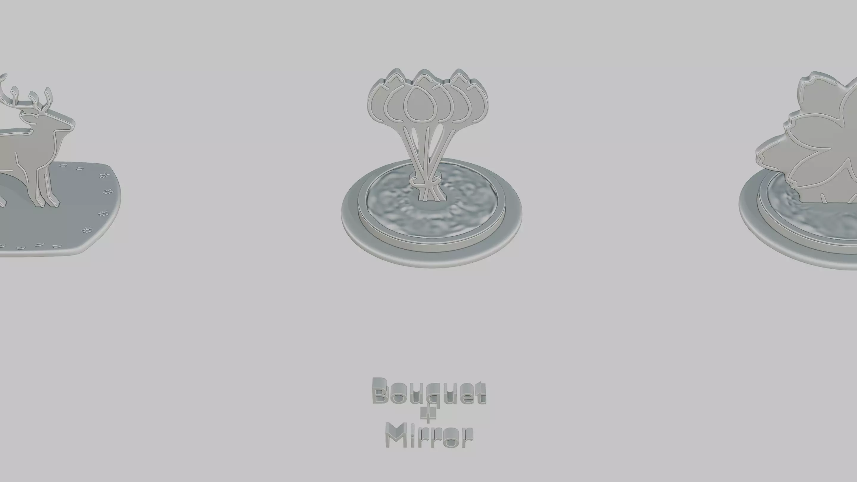 Cottagecore Cute Full Pack Emoji Statues 3D print model_42