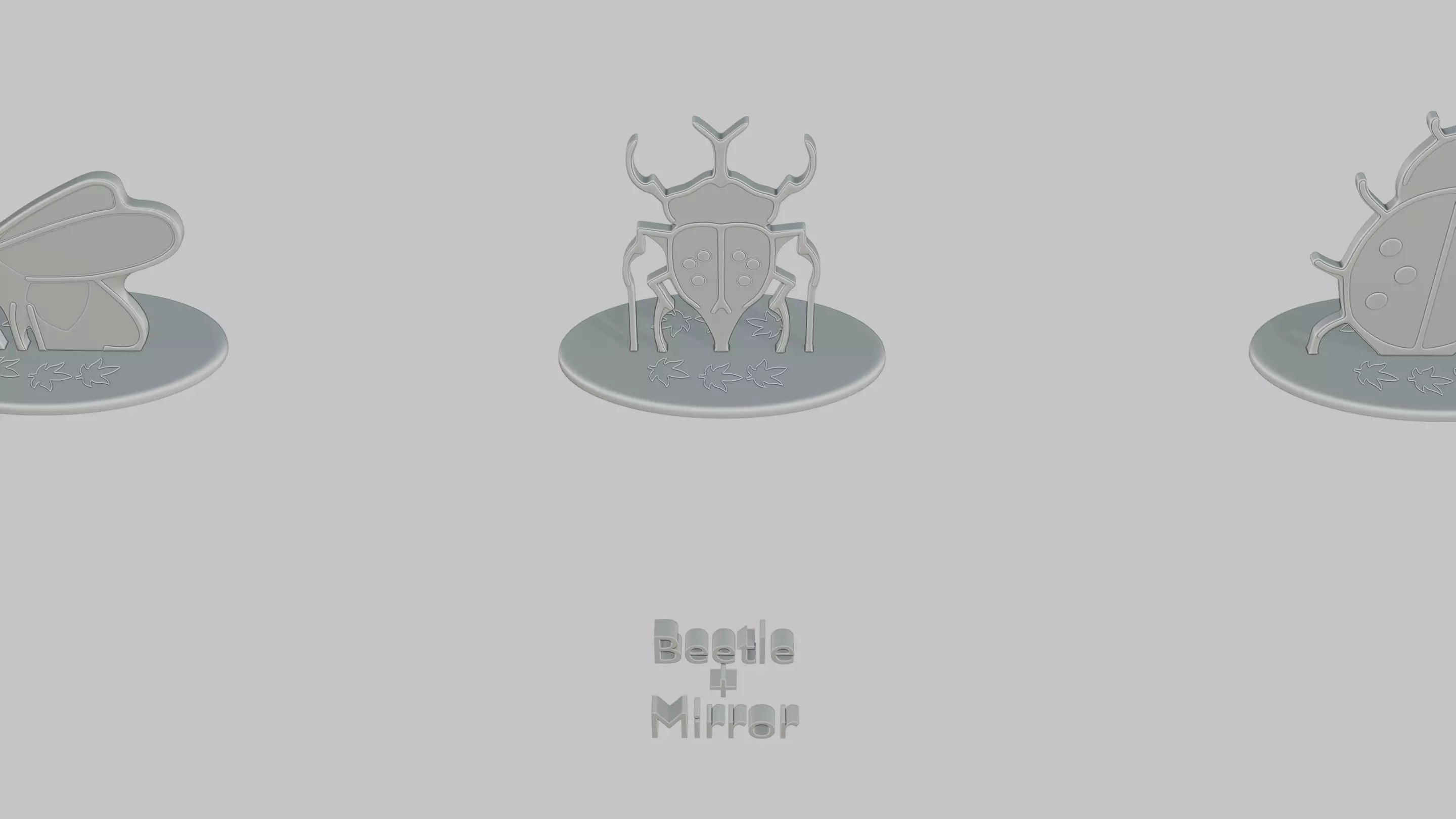 Cottagecore Cute Full Pack Emoji Statues 3D print model_65