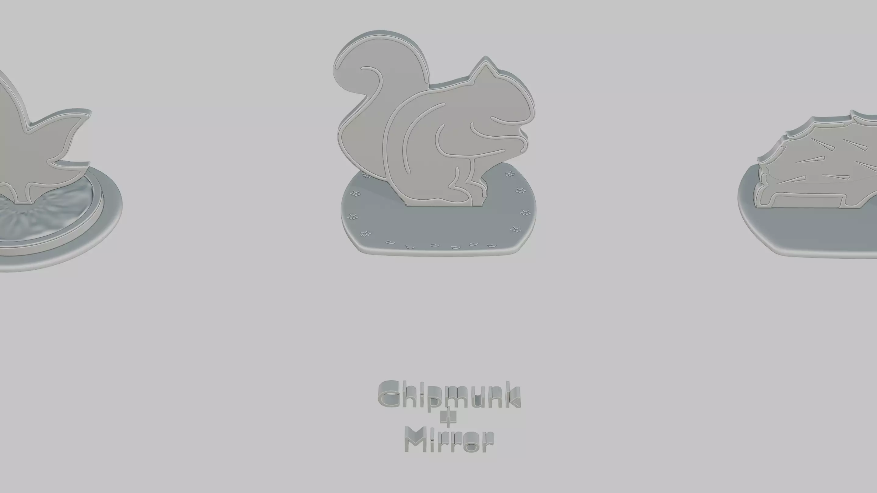 Cottagecore Cute Full Pack Emoji Statues 3D print model_94