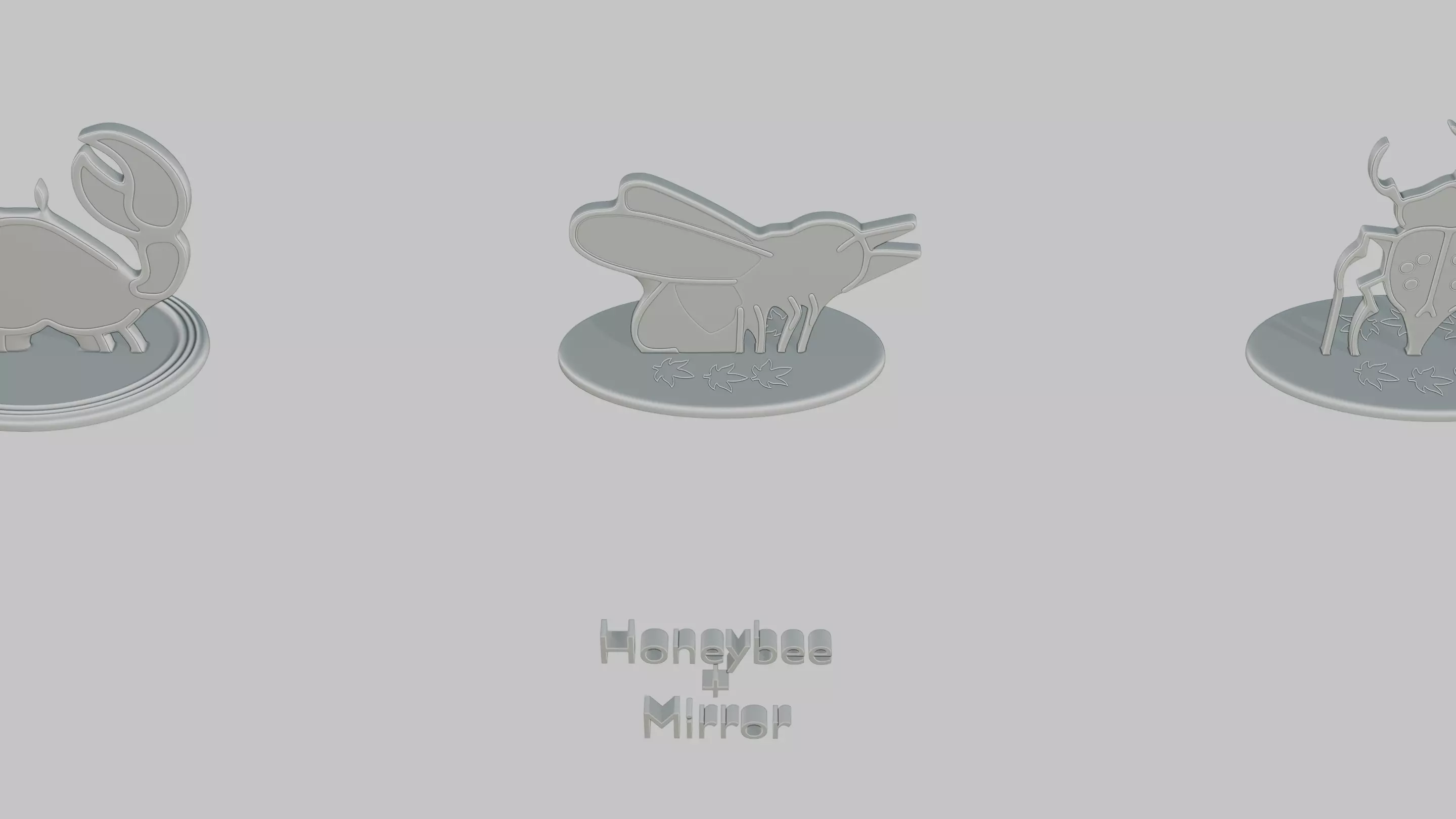 Cottagecore Cute Full Pack Emoji Statues 3D print model_80