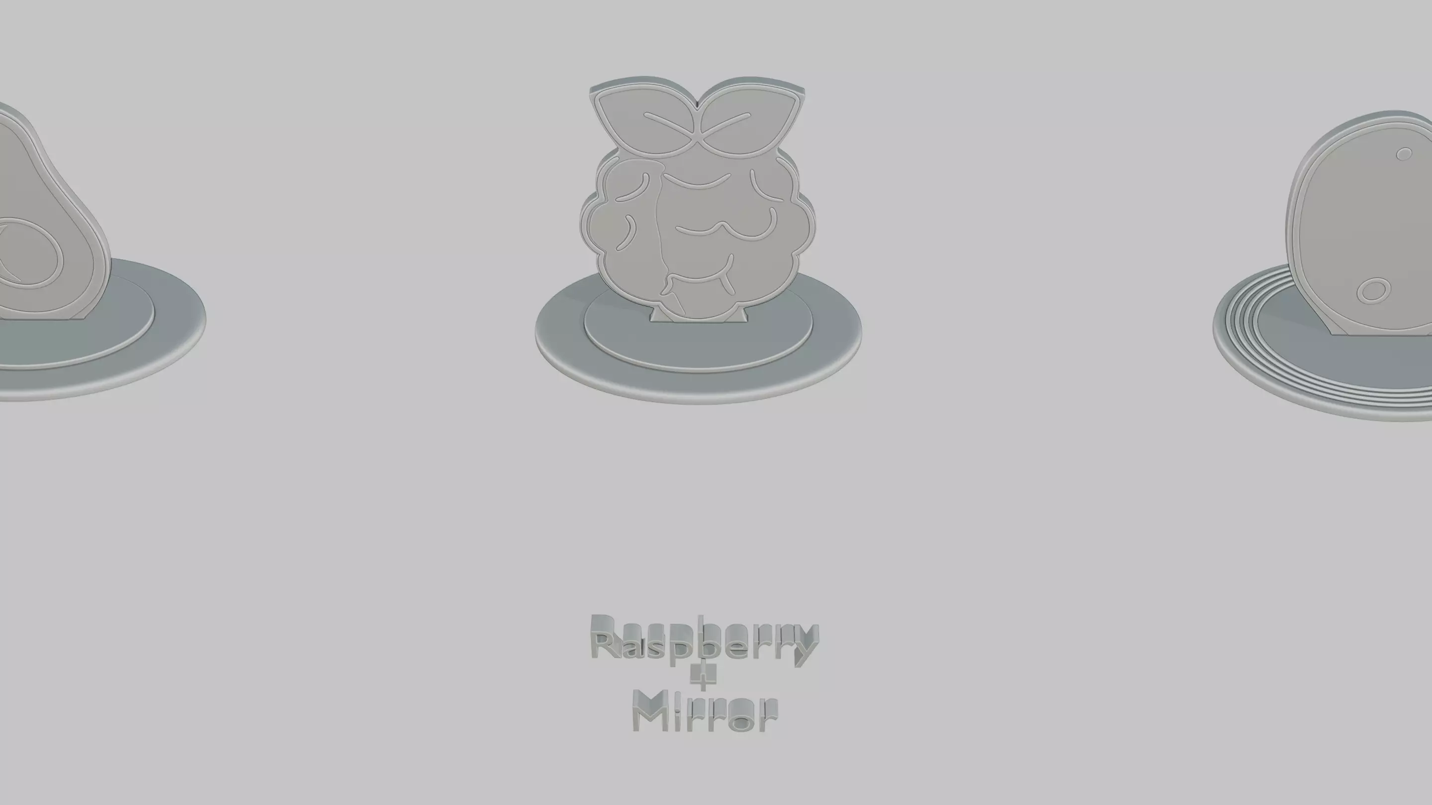 Cottagecore Cute Full Pack Emoji Statues 3D print model_57