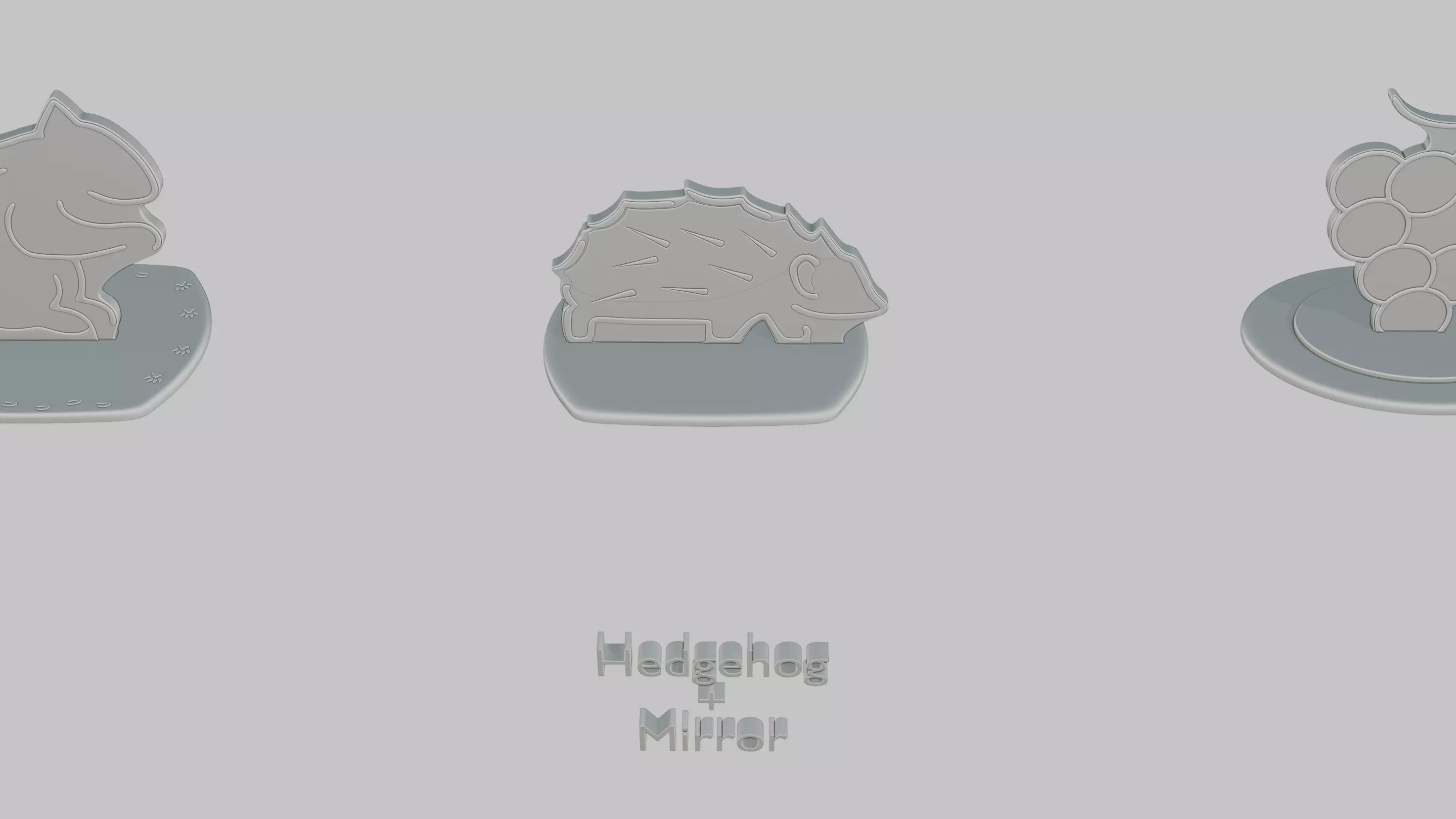 Cottagecore Cute Full Pack Emoji Statues 3D print model_98