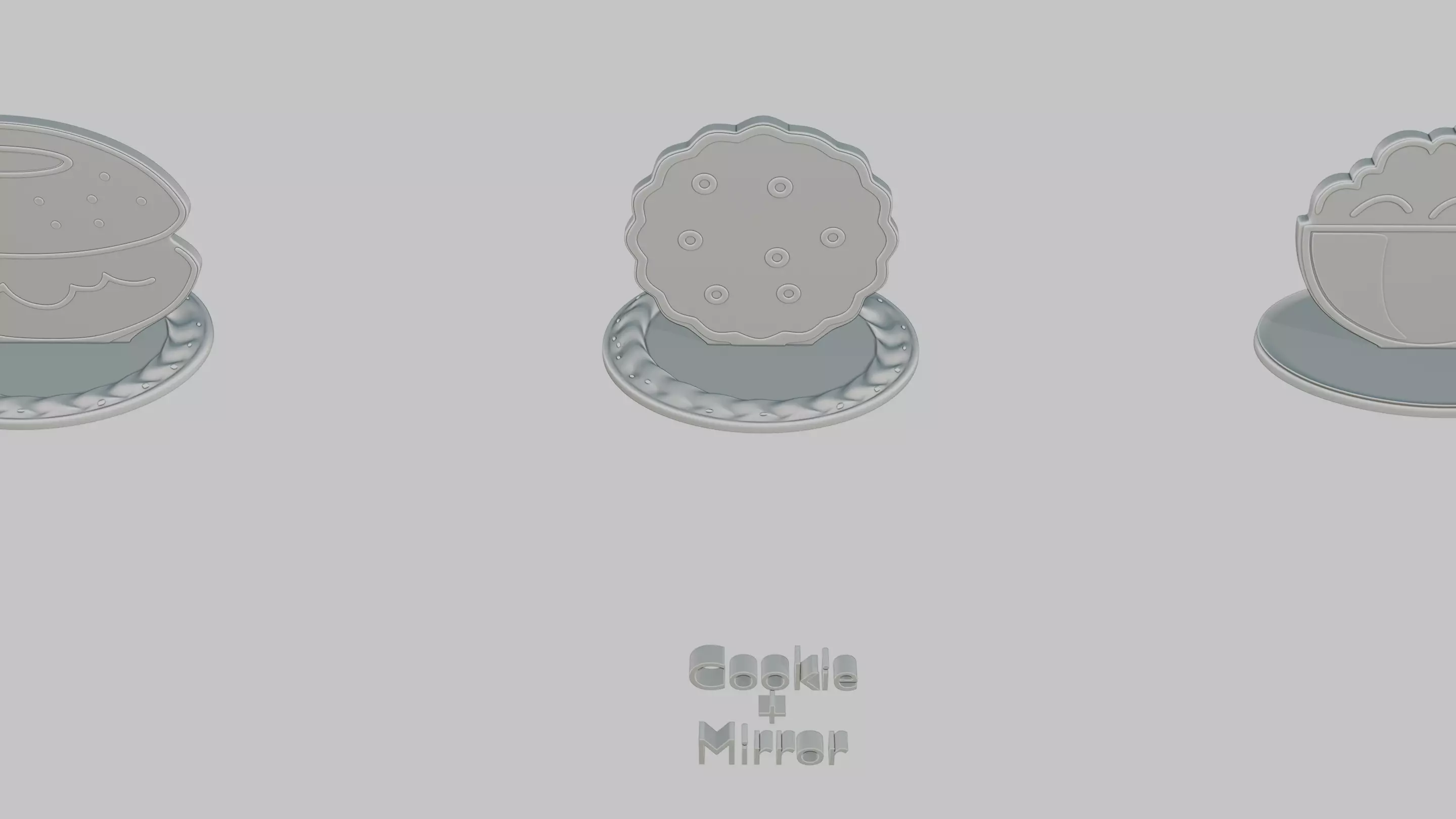 Cottagecore Cute Full Pack Emoji Statues 3D print model_89