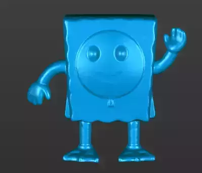 cute cartoon mascot-3D printable figurine