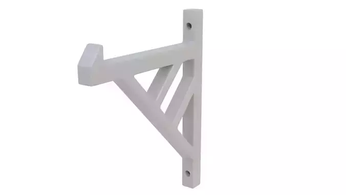 Wall flower holder 3D model