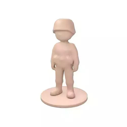 Plastic Soldier Toy v1 002