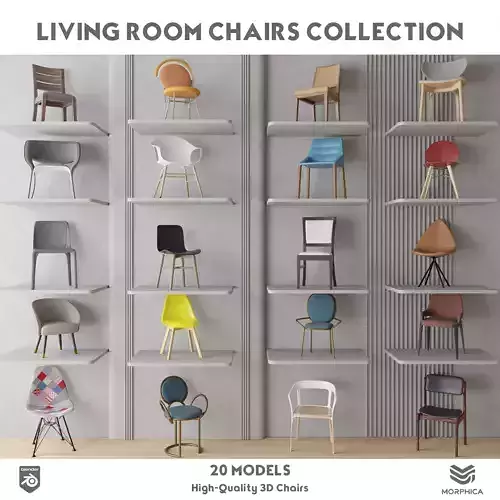 Living room Chairs Collection vol V