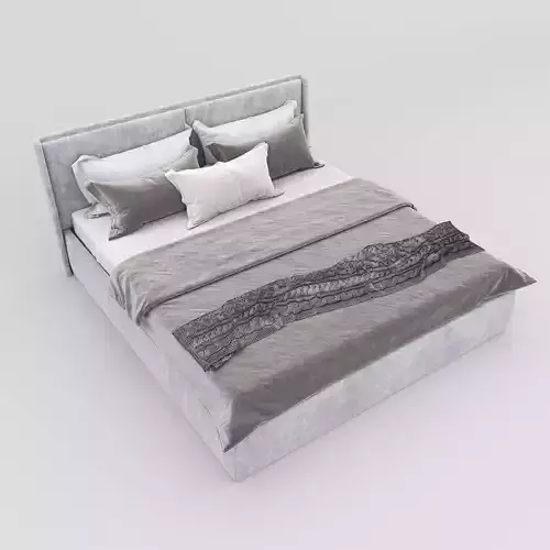 Berrian Fabric Bed 1