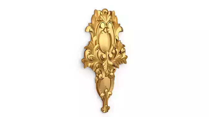 carved classic decorative ornament cnc 3d printing stl 21