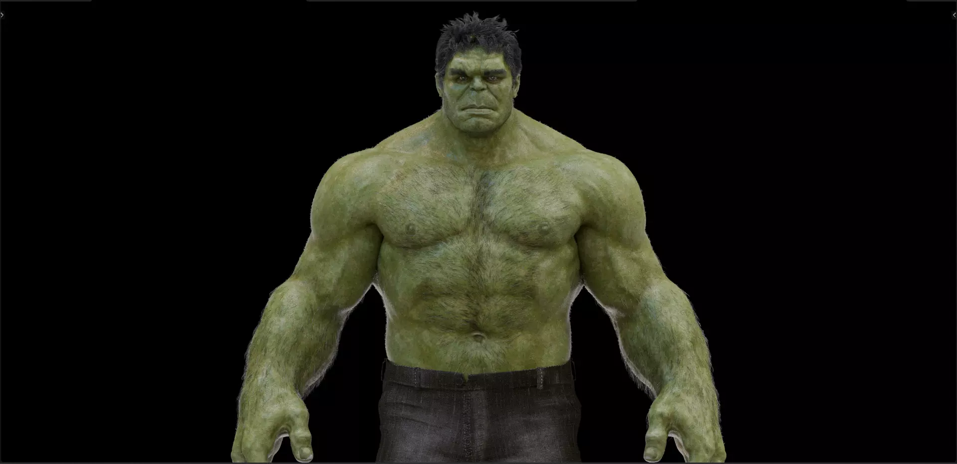 Hulk from Avengers 2012 3D model 3D model