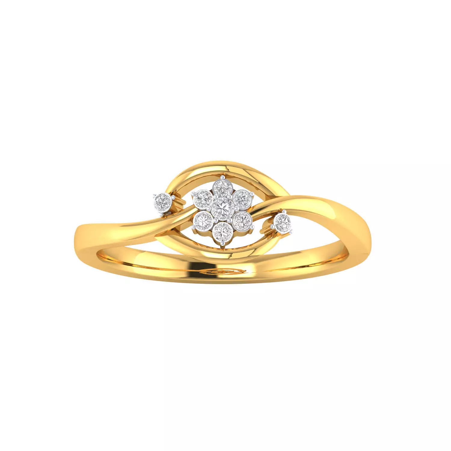 Women Ring Render 3dm STL MTL SLC JCD OBJ FBX Details 3D print model_8