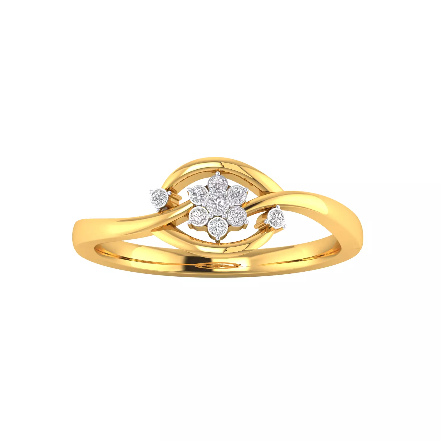 Women Ring Render 3dm STL MTL SLC JCD OBJ FBX Details 3D print model_9