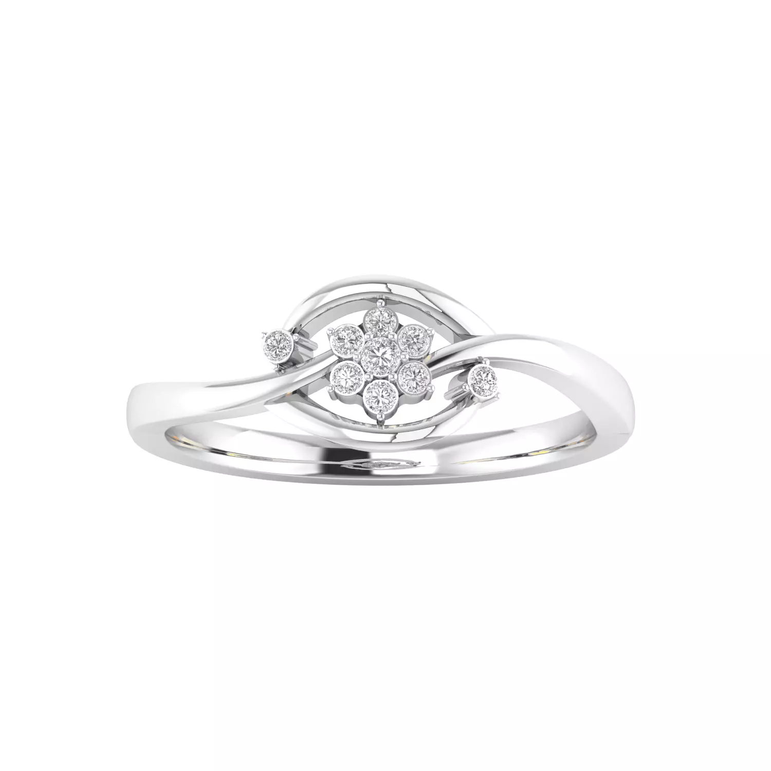 Women Ring Render 3dm STL MTL SLC JCD OBJ FBX Details 3D print model_18