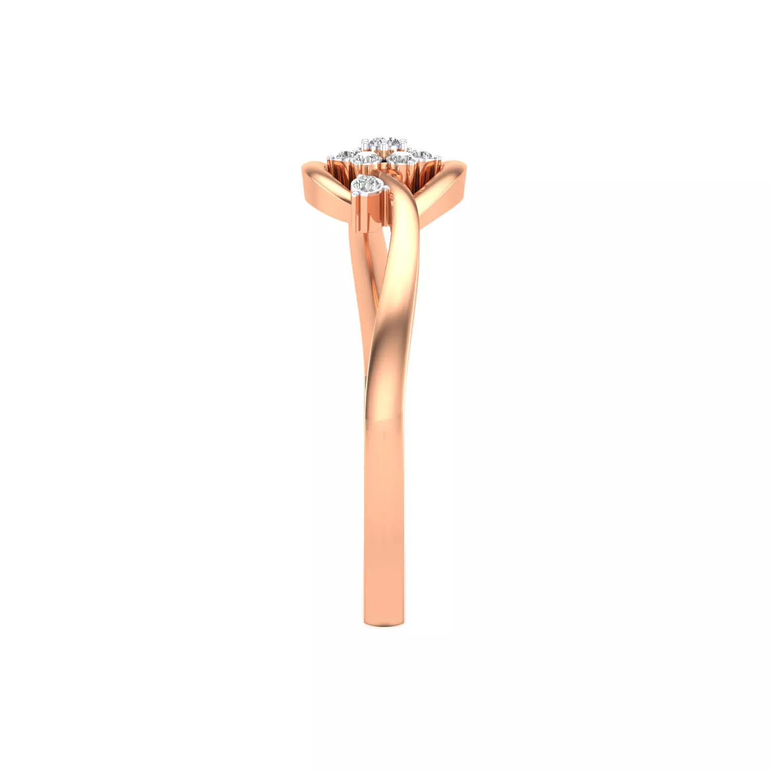 Women Ring Render 3dm STL MTL SLC JCD OBJ FBX Details 3D print model_4