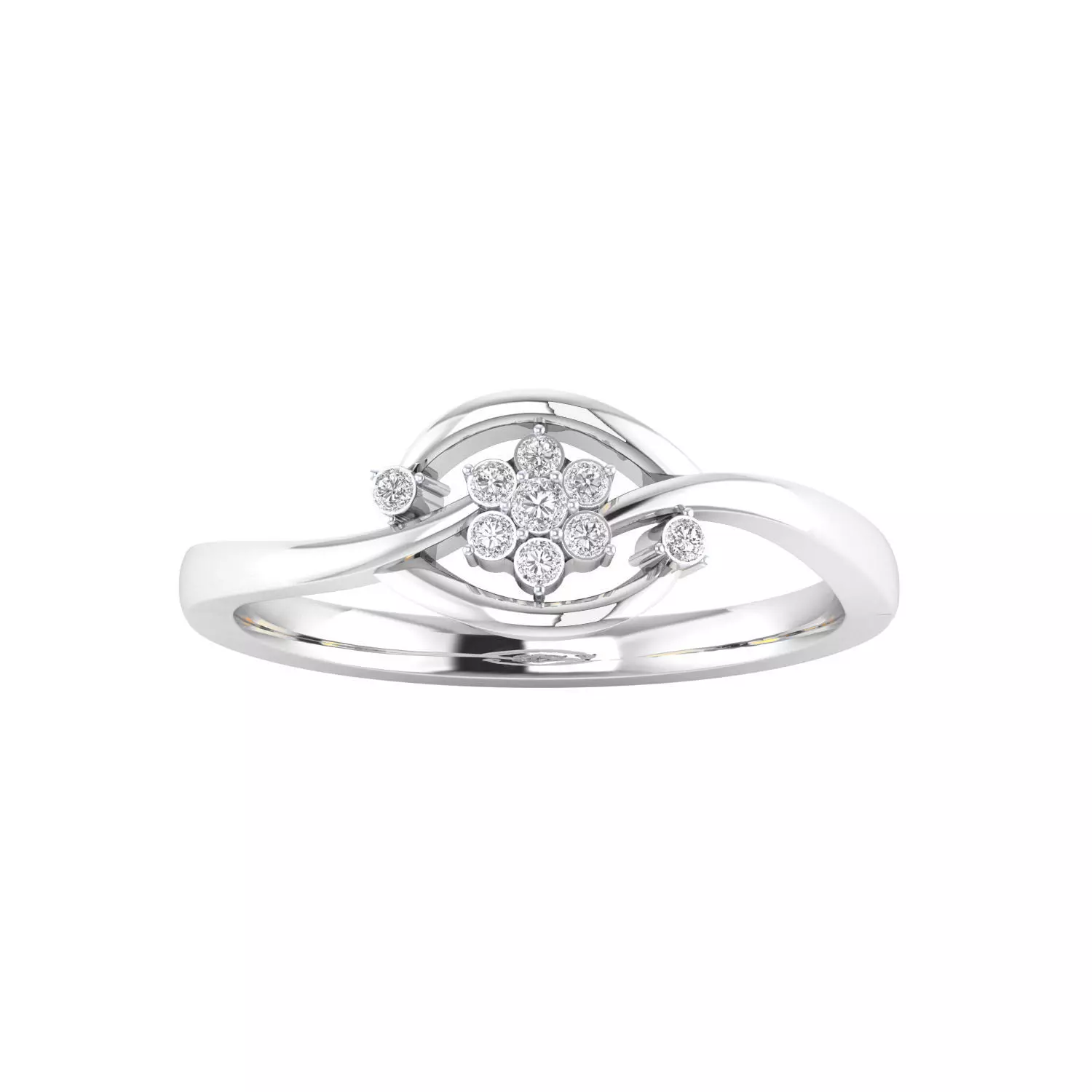 Women Ring Render 3dm STL MTL SLC JCD OBJ FBX Details 3D print model_17